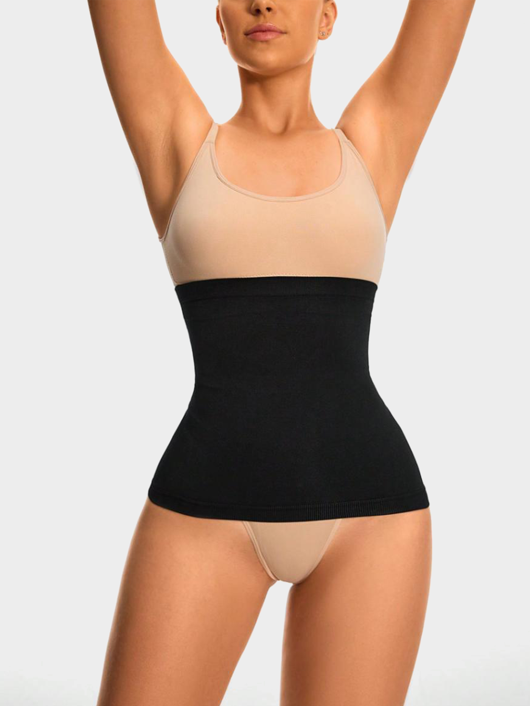 Seamless High-Waist Waist Trainer Tummy Control Shapewear