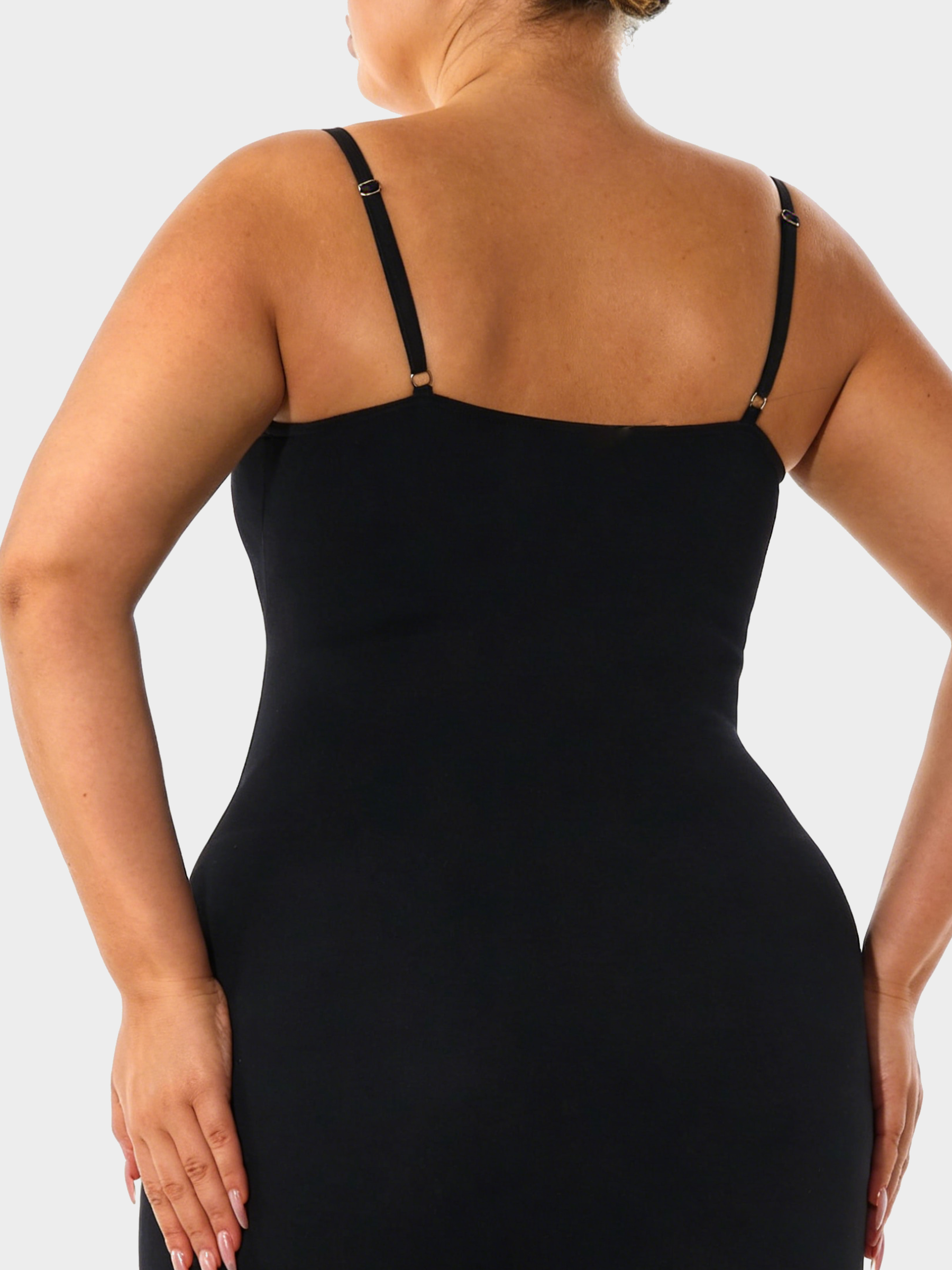 The Seamless Plus Size Midi Shaping Slip Dress