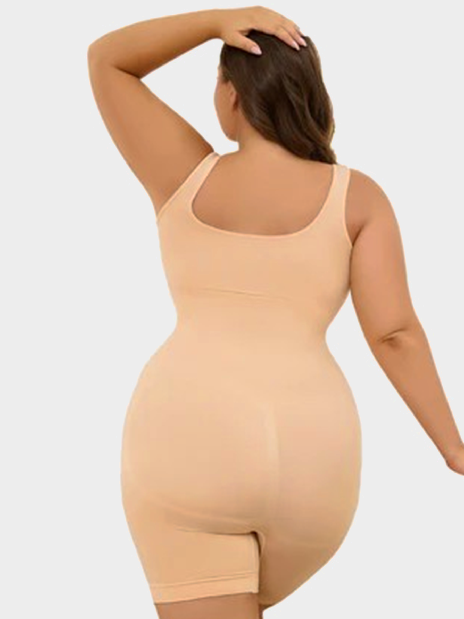 The Full Coverage Mid-Thigh Shaping Bodysuit