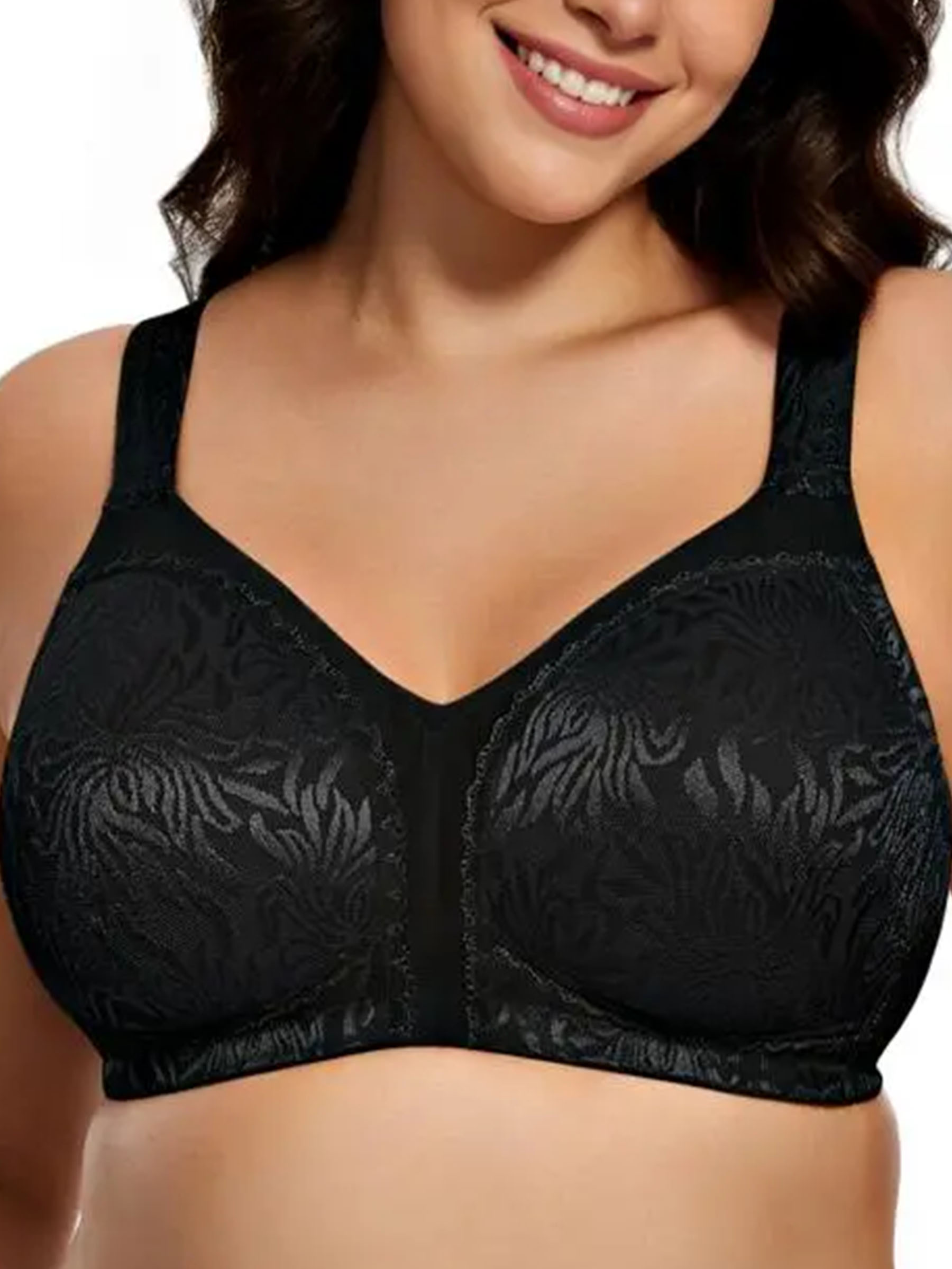 Full Coverage Unlined Wireless Minimizer Bra