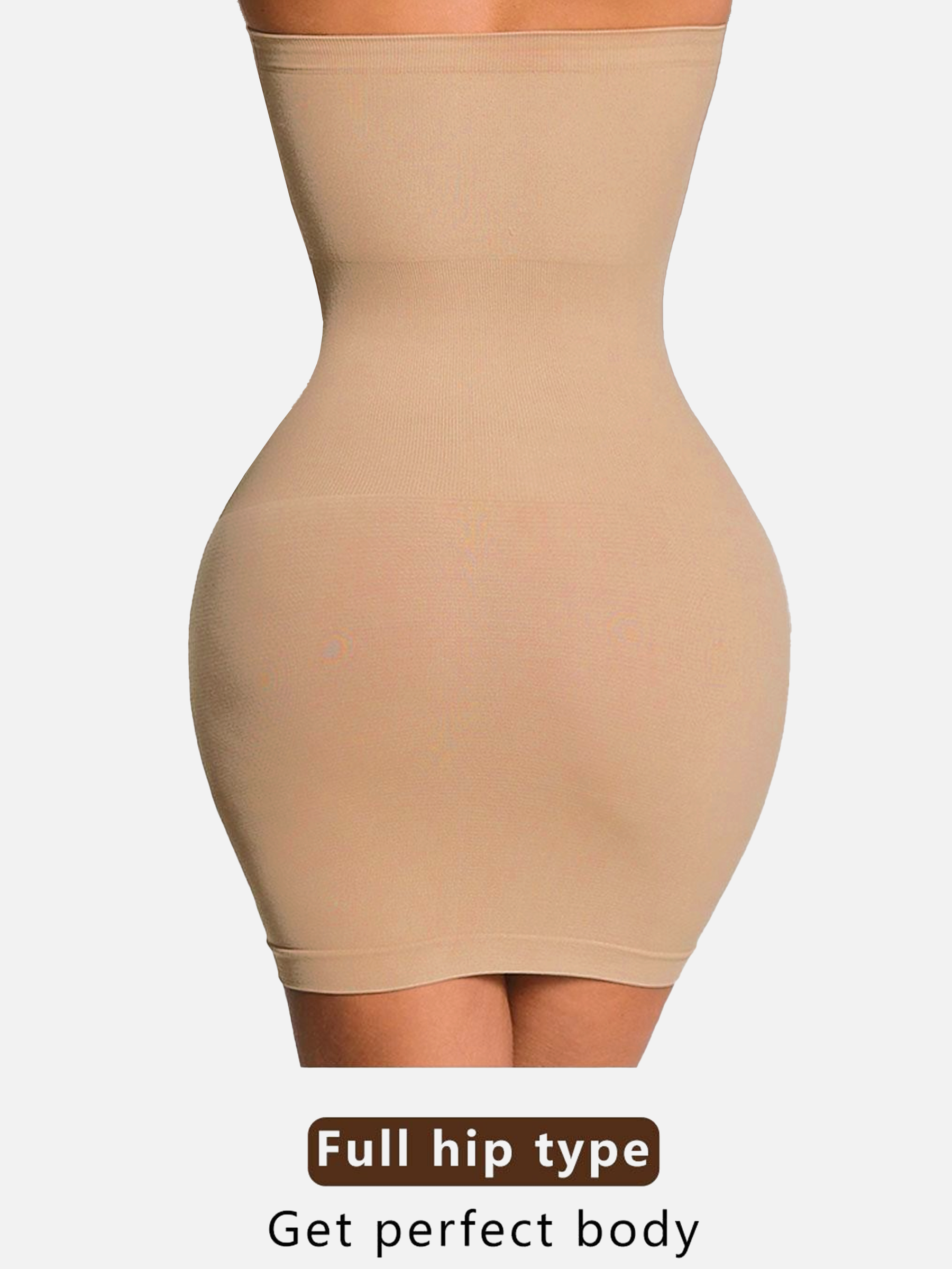 The Smoothing Strapless Shapewear Slip Dress