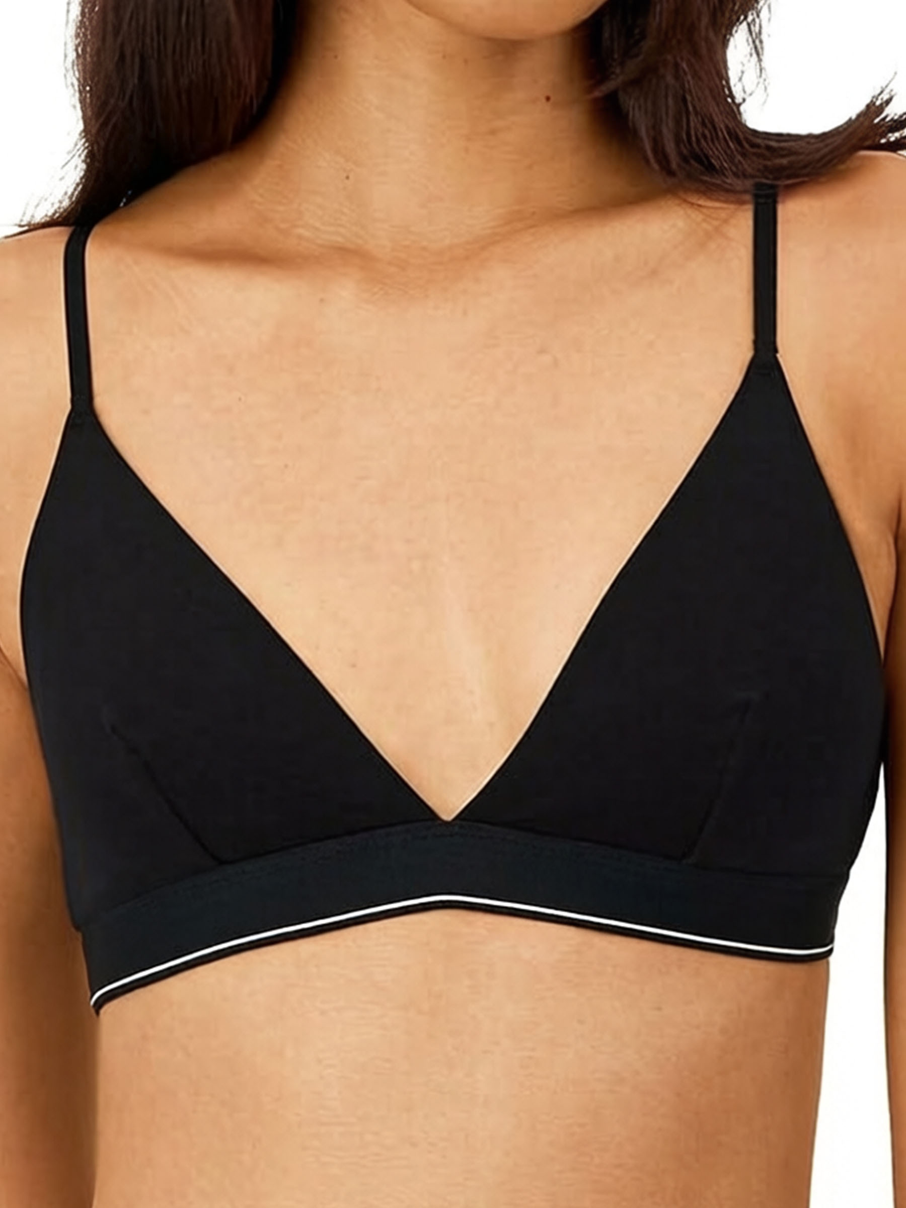 Triangle Cotton Wireless Bralette Pack