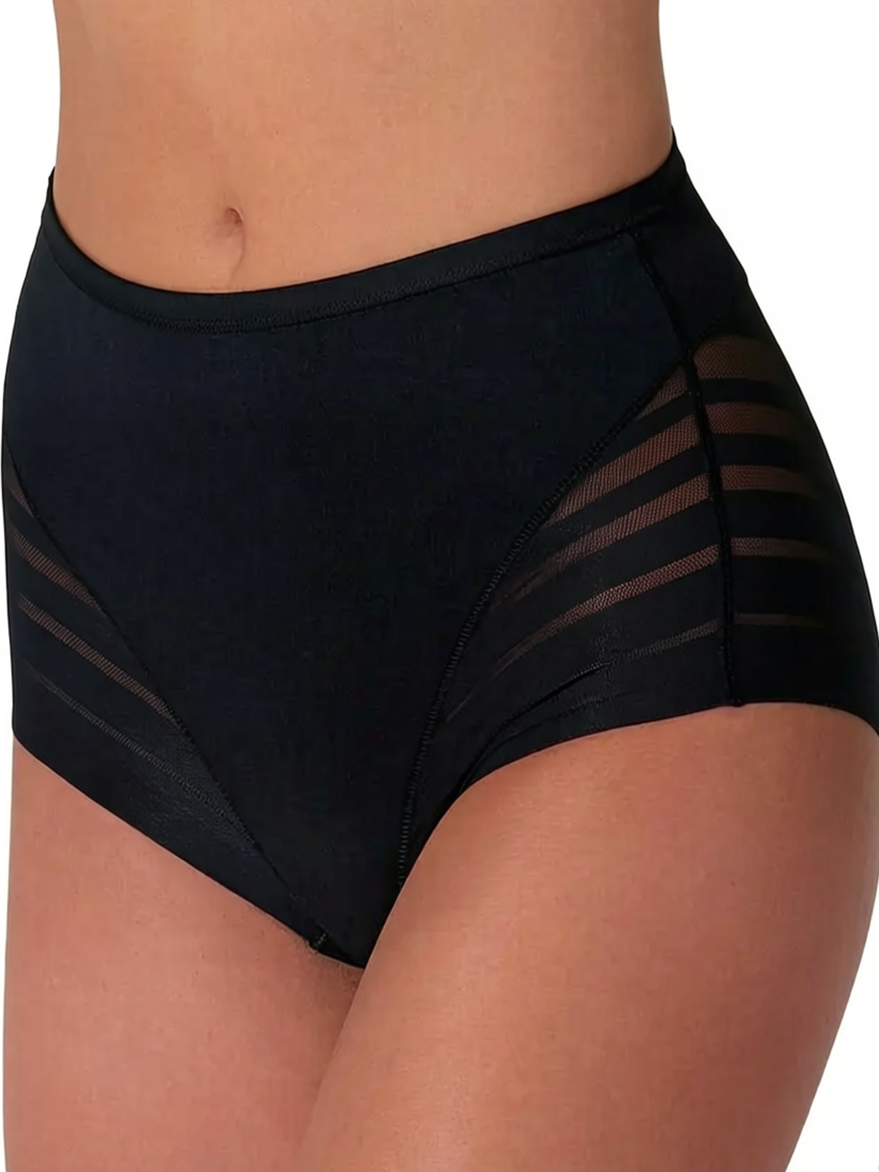High Waisted Seamless Lace Shapewear - Tummy Control & Butt-Lift Underwear