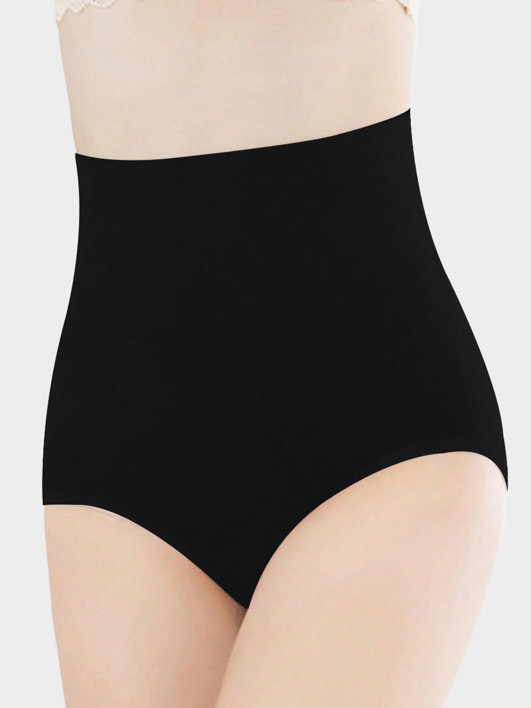 Seamless High-Waist Tummy Control Briefs