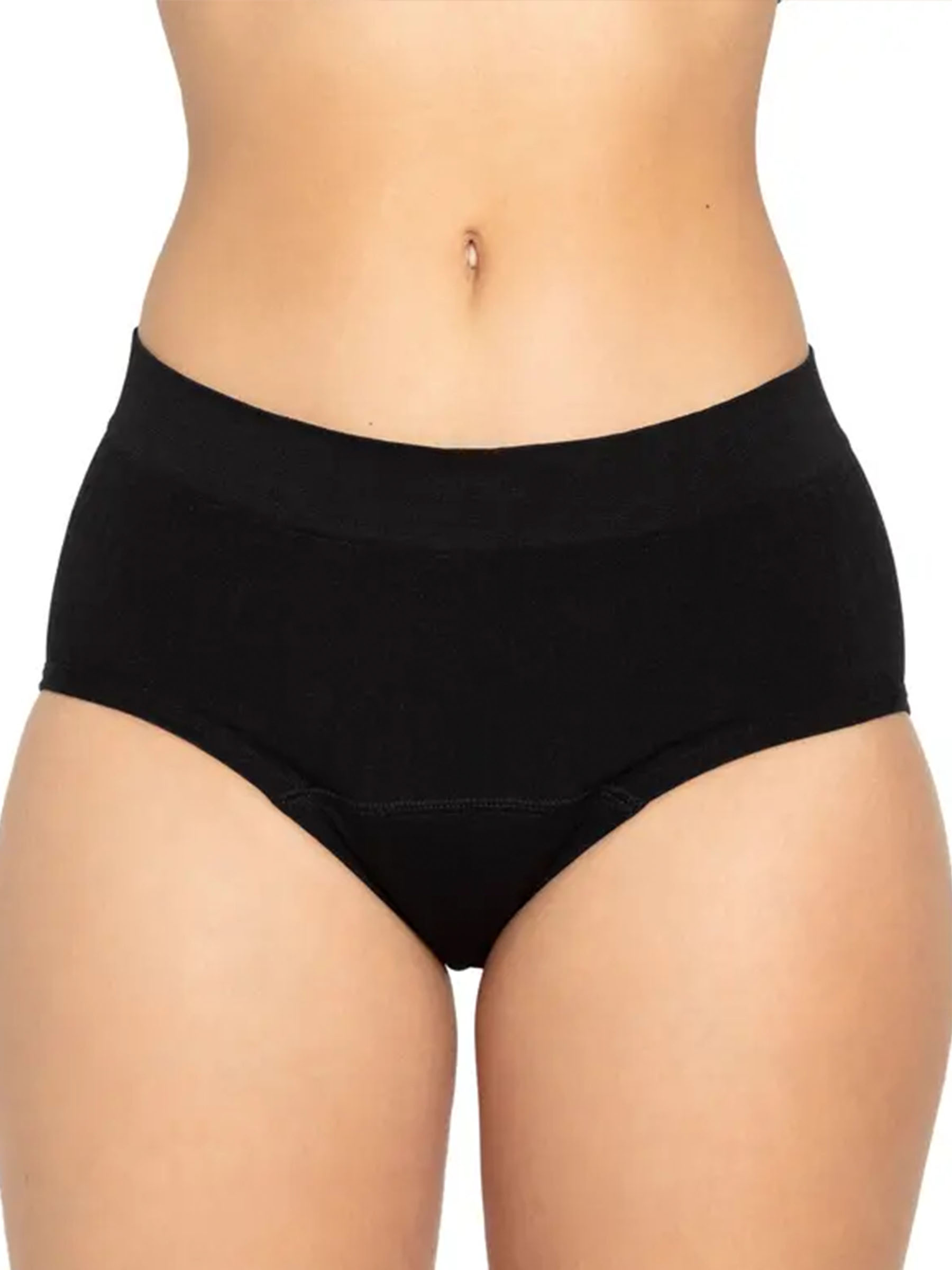Sporty Stretch Bikini Period Underwear - Heavy Flow Leak-Proof Absorbent Panties