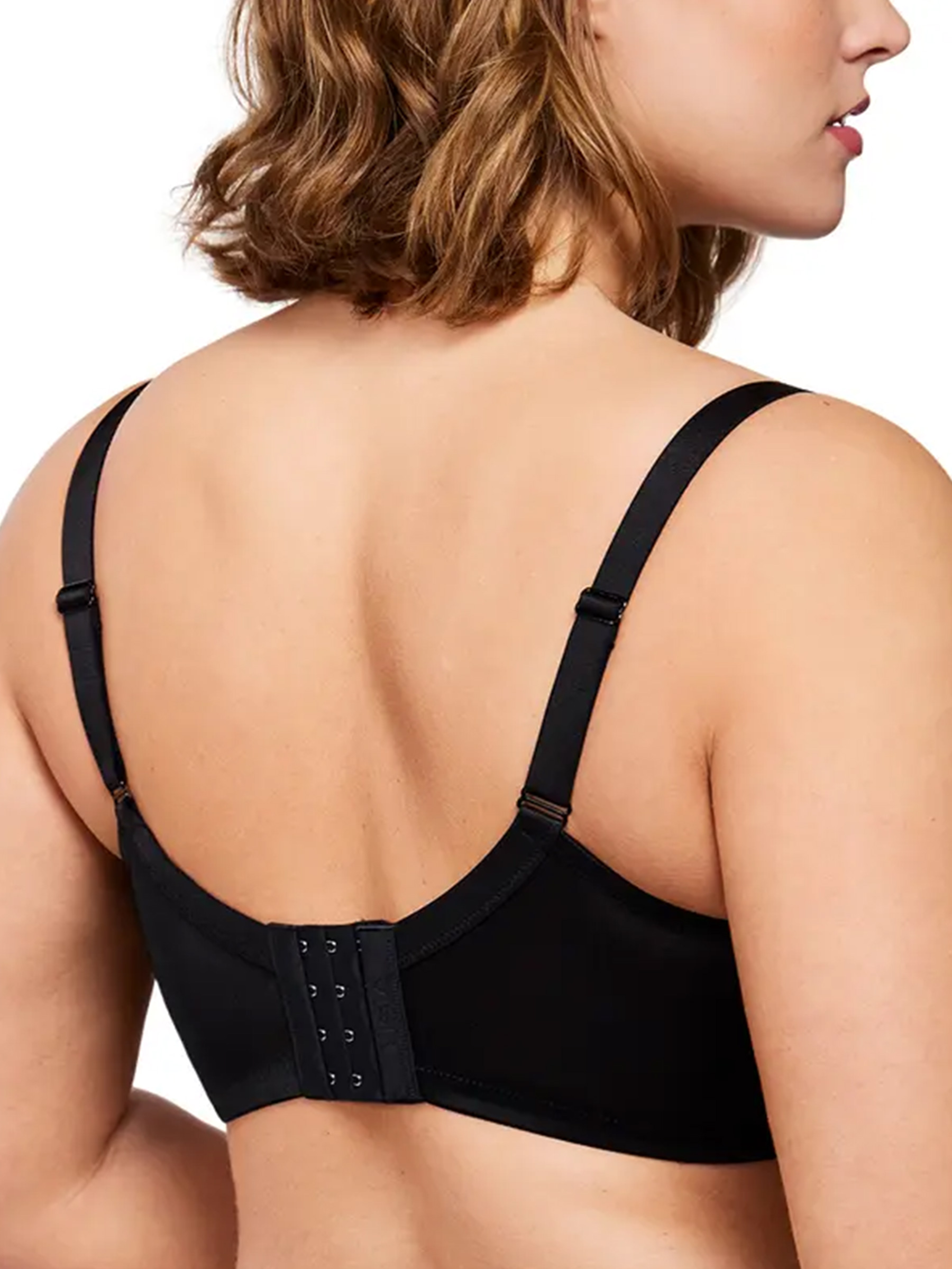 Enchante Floral Lace Plus Size Unlined Minimizer Full Coverage Bra