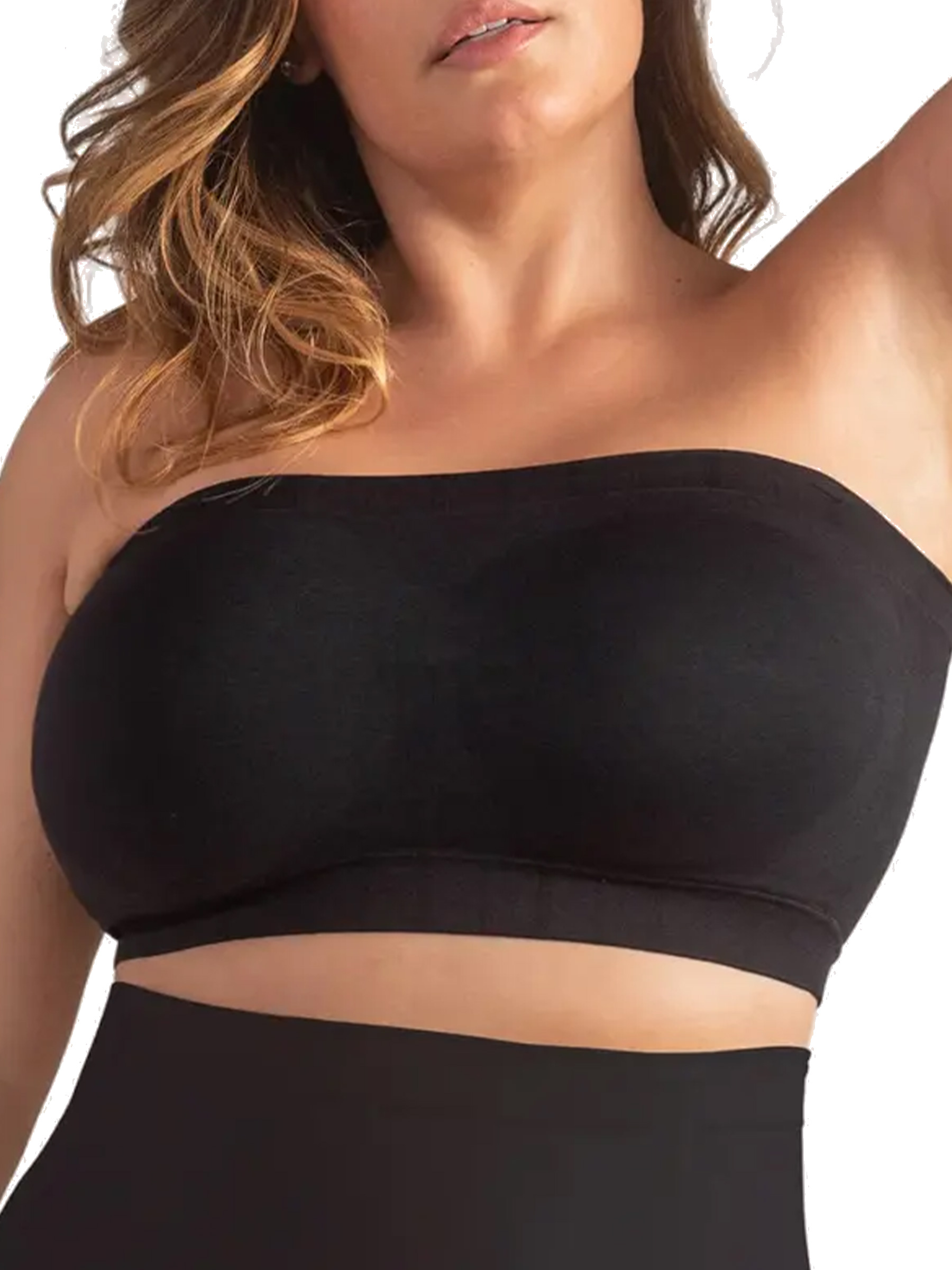 Truekind Convertible Strapless Wireless Bandeau Bra