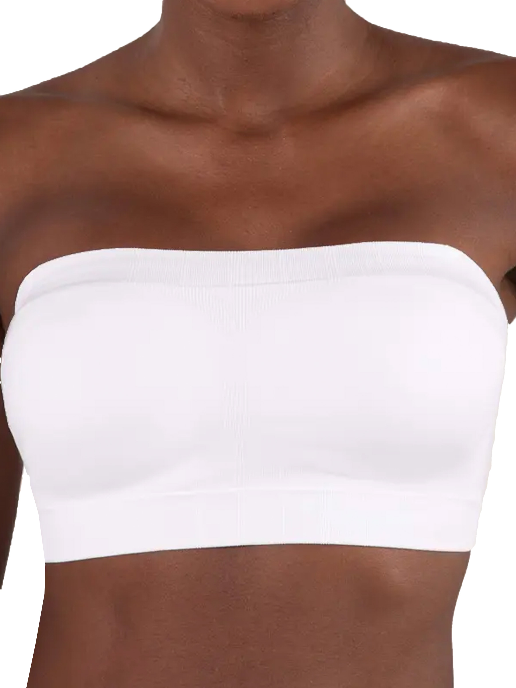 Truekind Convertible Strapless Wireless Bandeau Bra