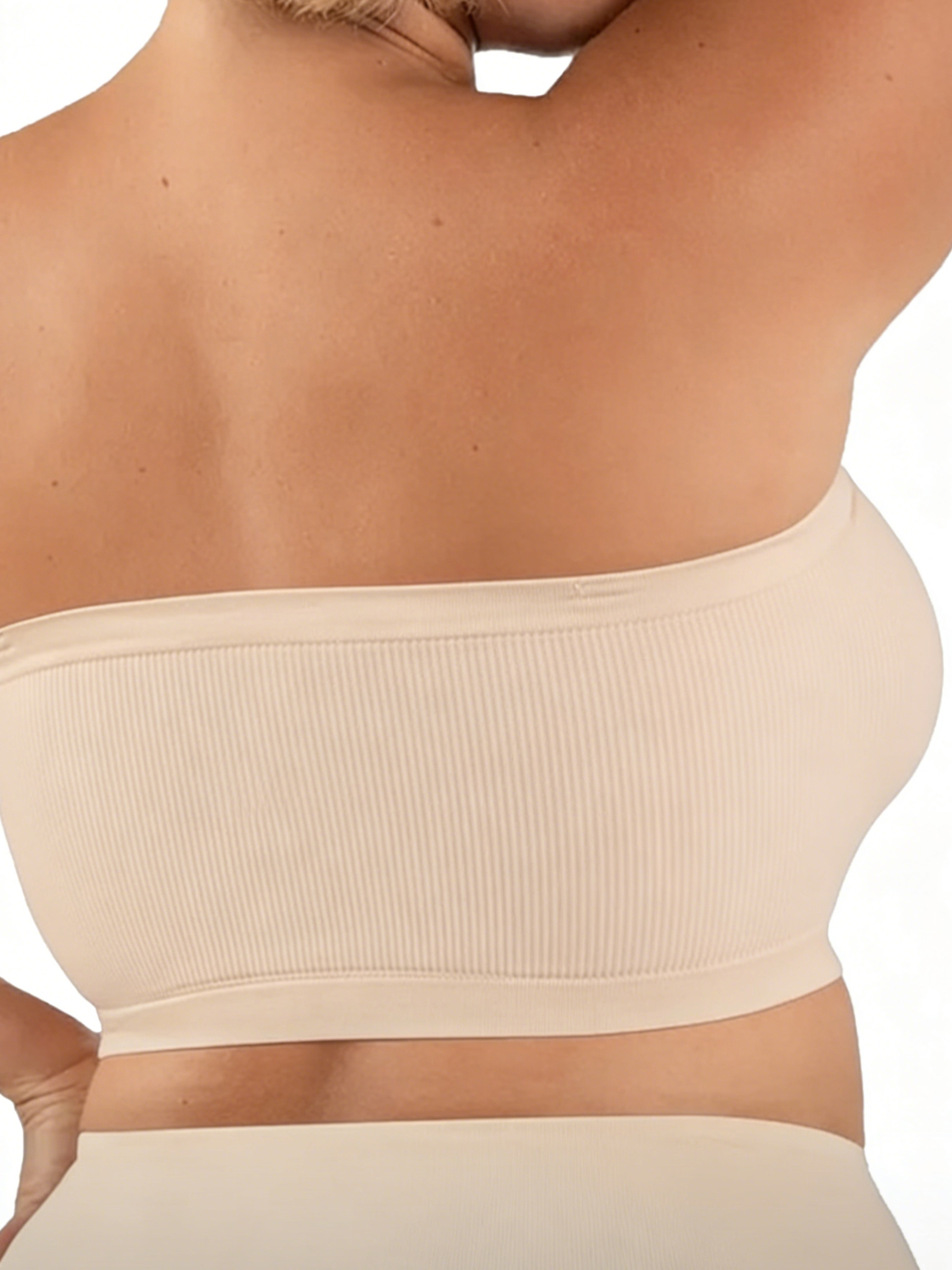 Truekind Convertible Strapless Wireless Bandeau Bra