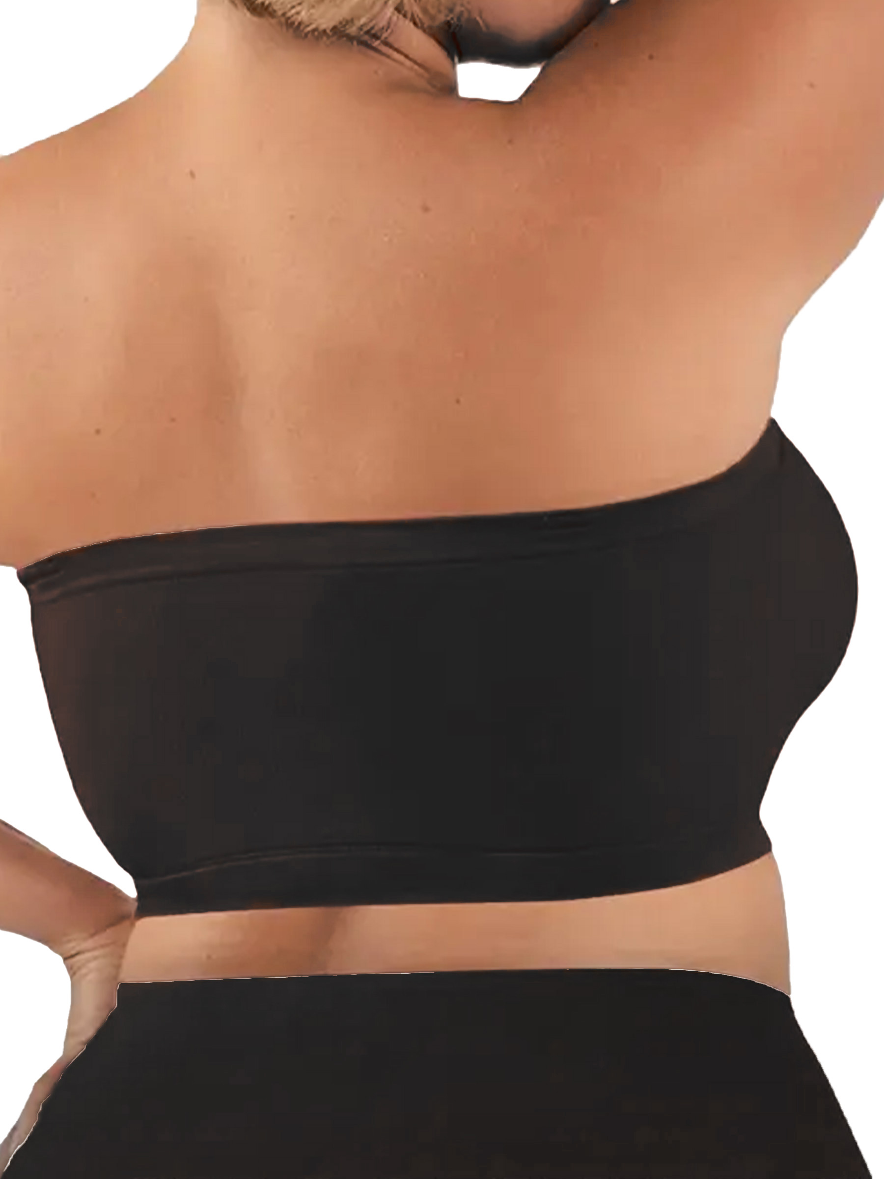 Truekind Convertible Strapless Wireless Bandeau Bra