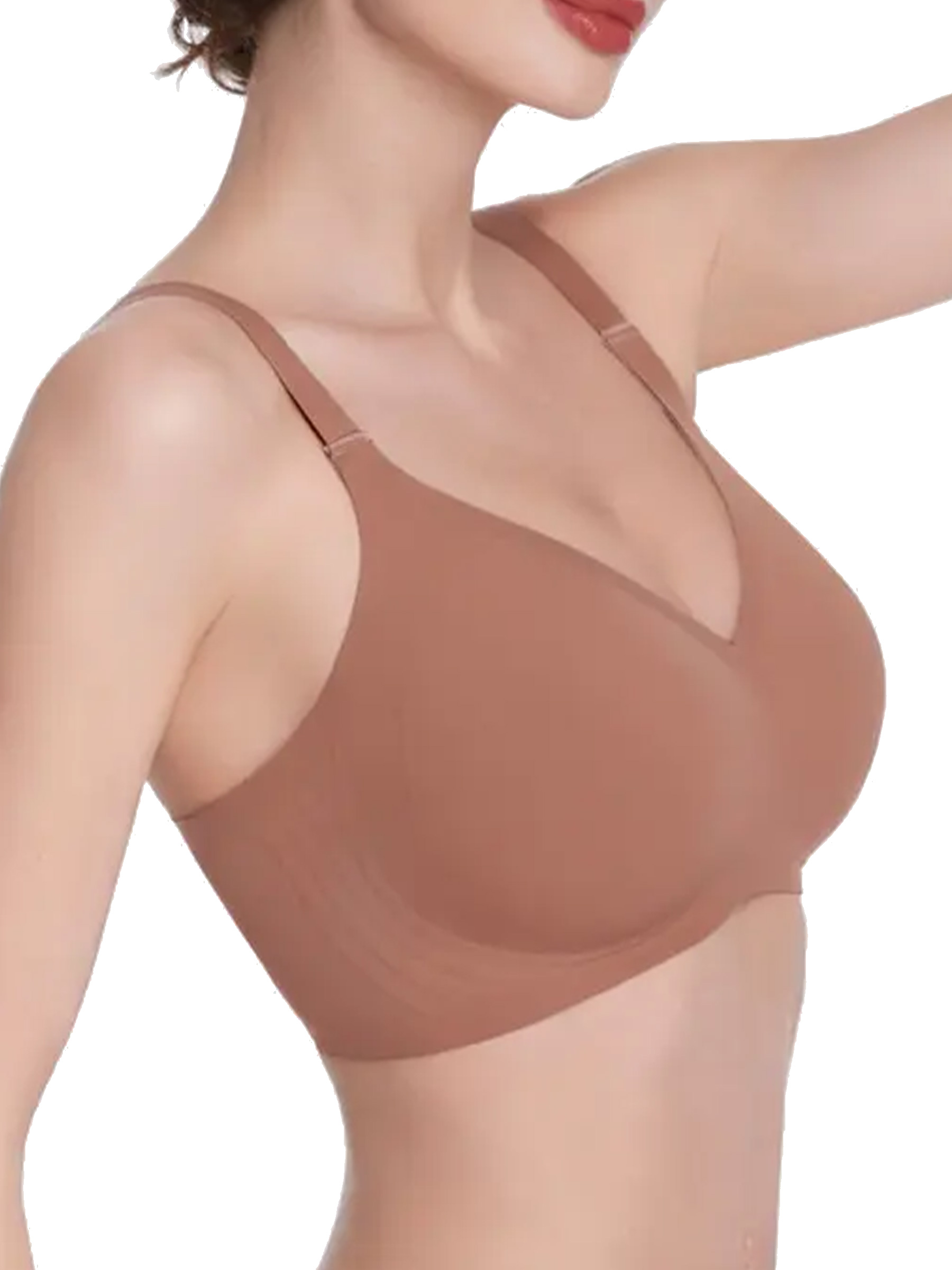 Jelly Wireless Seamless Full Coverage T-Shirt Bra