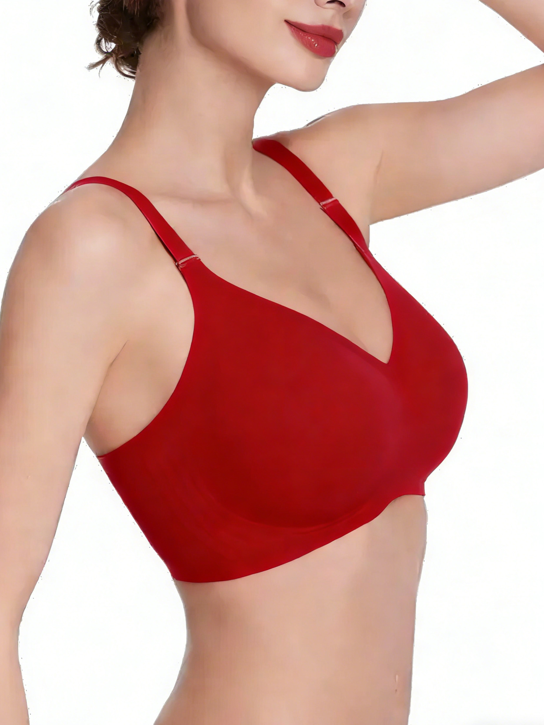 Jelly Wireless Seamless Full Coverage T-Shirt Bra