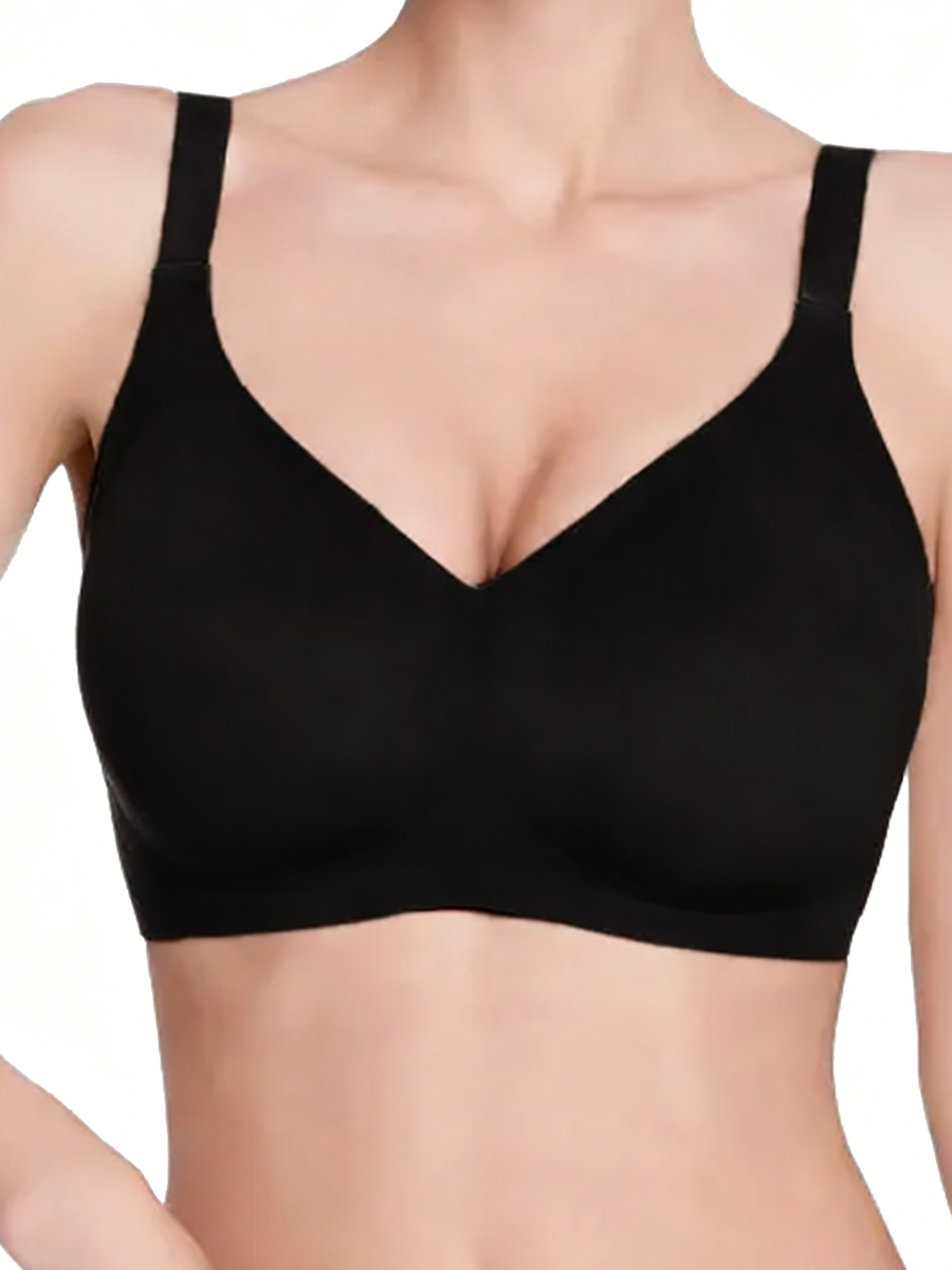 Jelly Wireless Seamless Full Coverage T-Shirt Bra