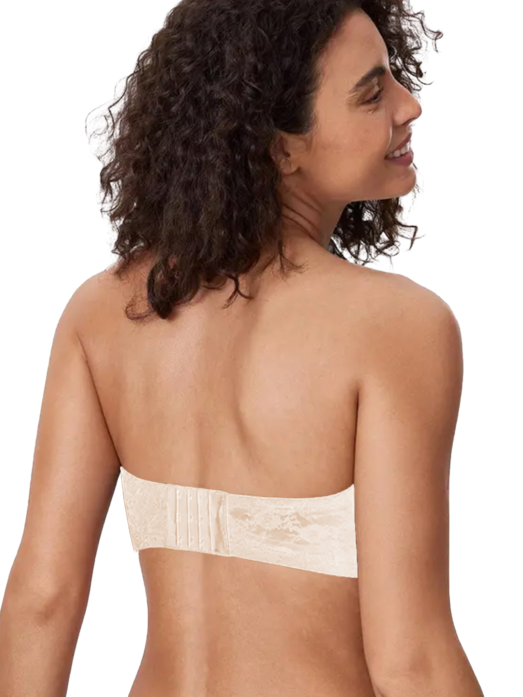 Lace Strapless Underwire Bra with Convertible Straps