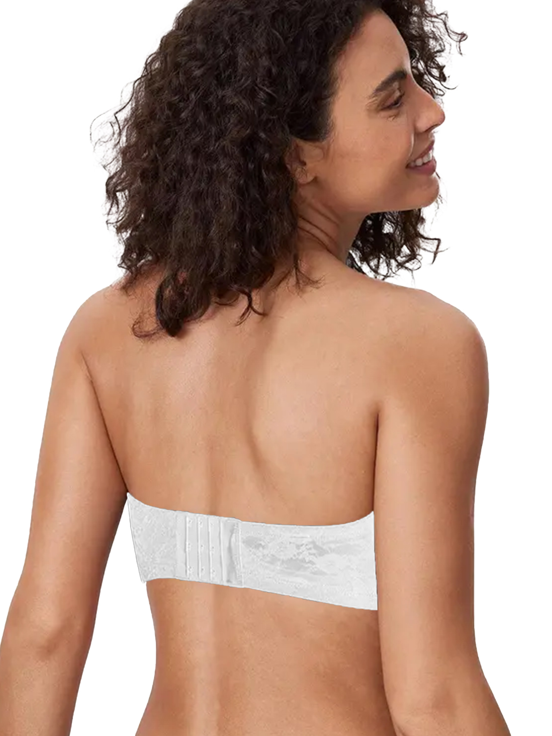 Lace Strapless Underwire Bra with Convertible Straps