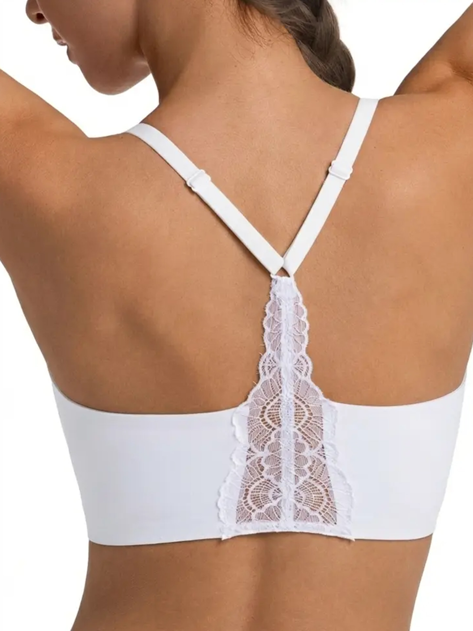 Lace Racerback Wireless Seamless Bralette