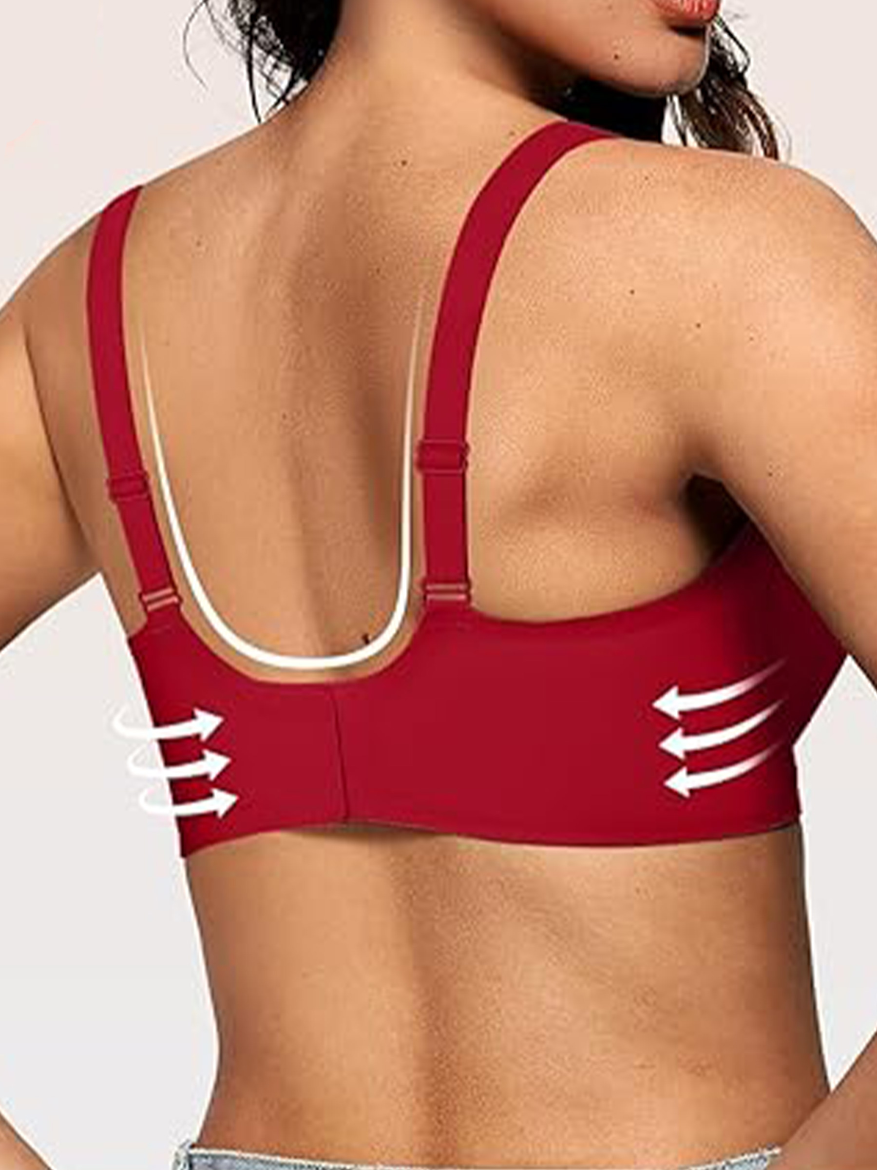 Women's Deep V Wireless Plunge Bra