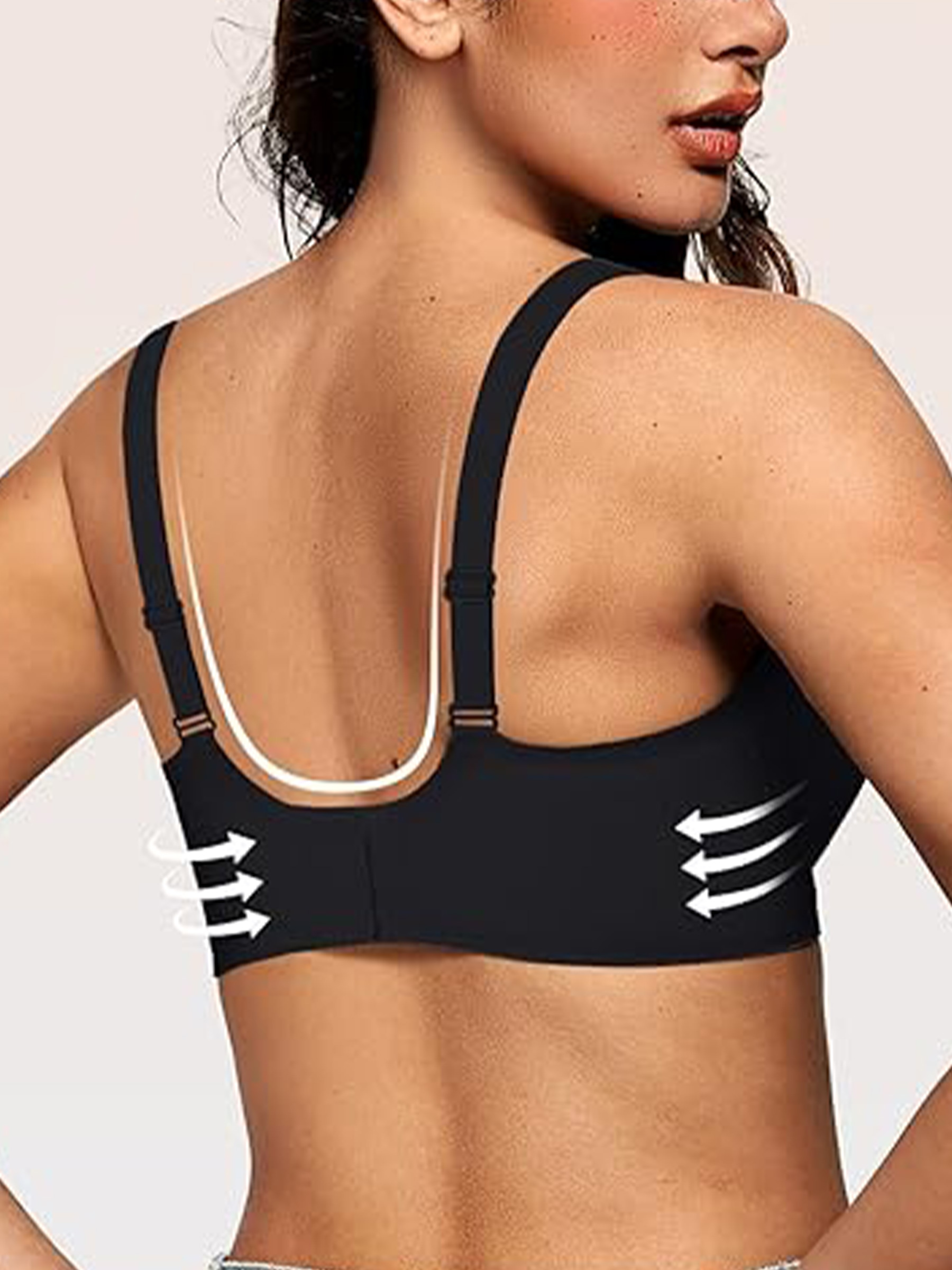 Women's Deep V Wireless Plunge Bra