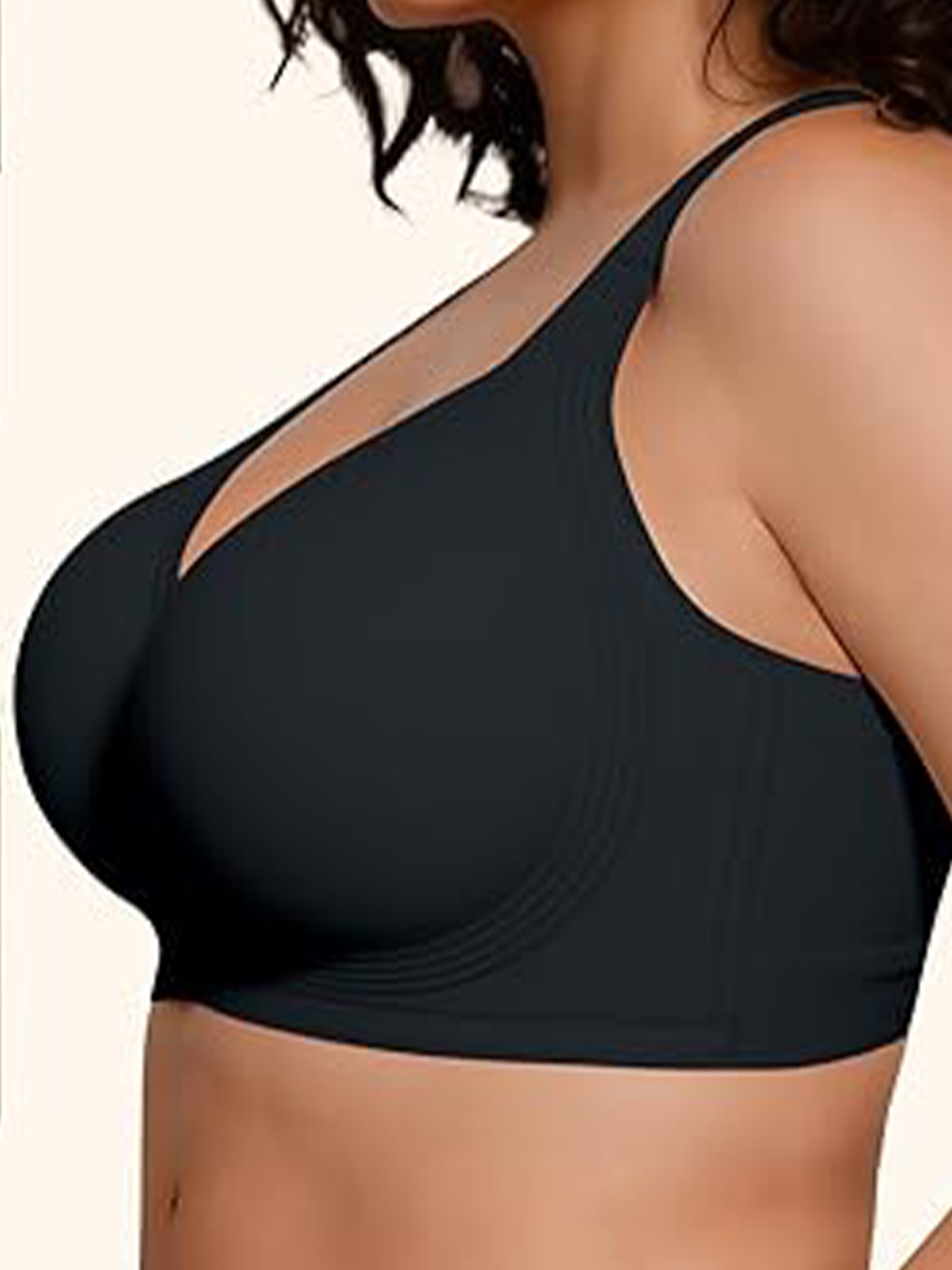 Wireless Unlined Seamless Comfort Bralette T-Shirt Bra