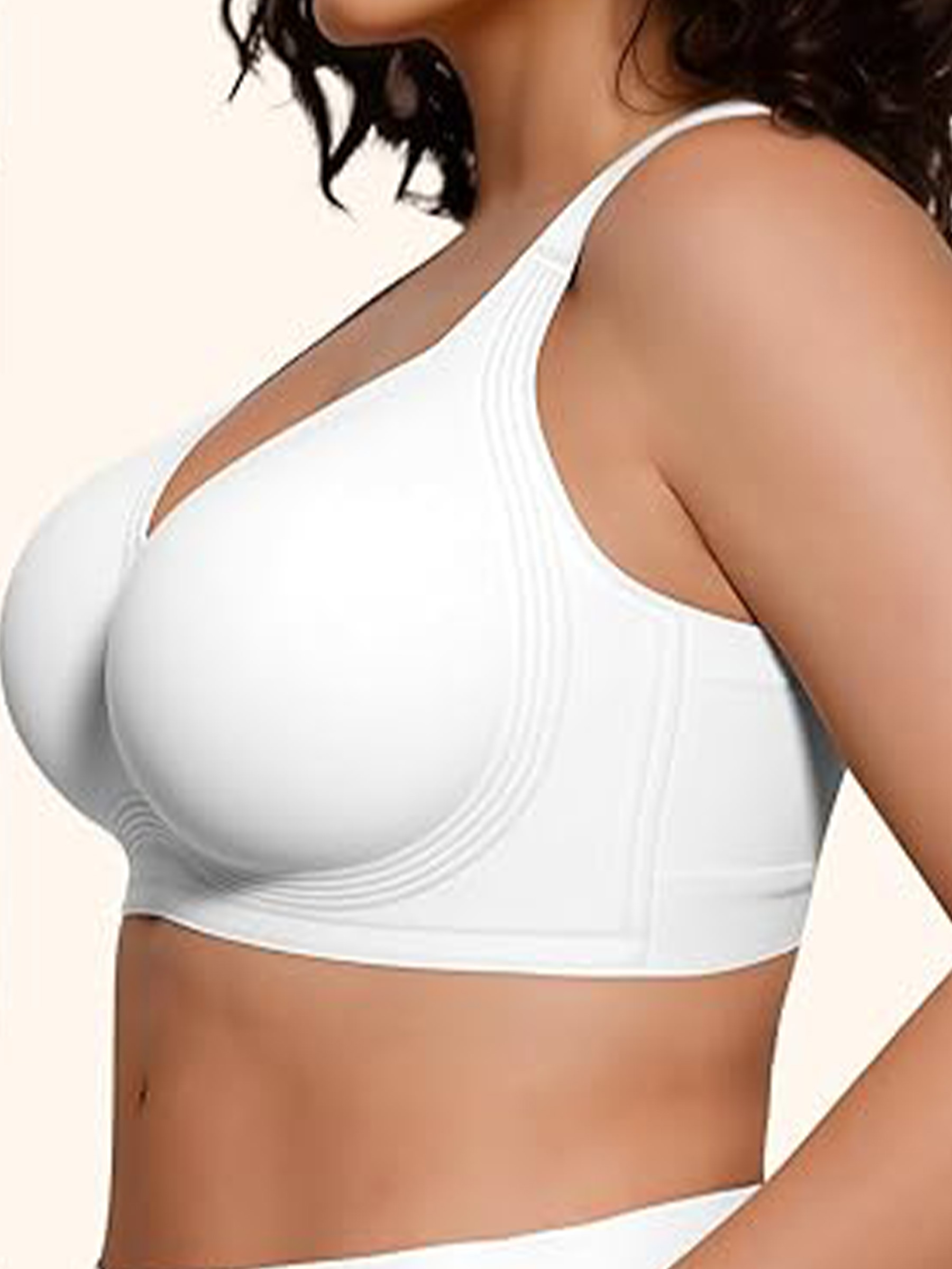 Wireless Unlined Seamless Comfort Bralette T-Shirt Bra