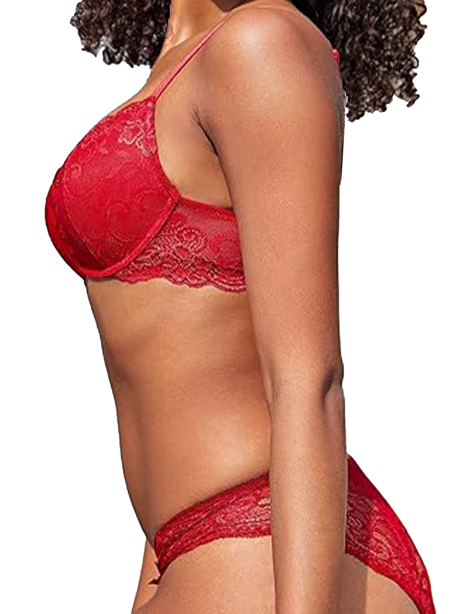 Lace Underwire Push Up Bra