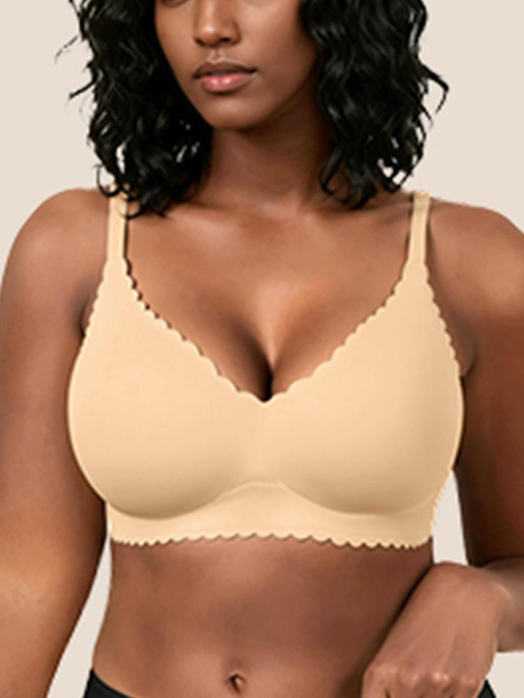 Seamless Jelly Wireless Bra