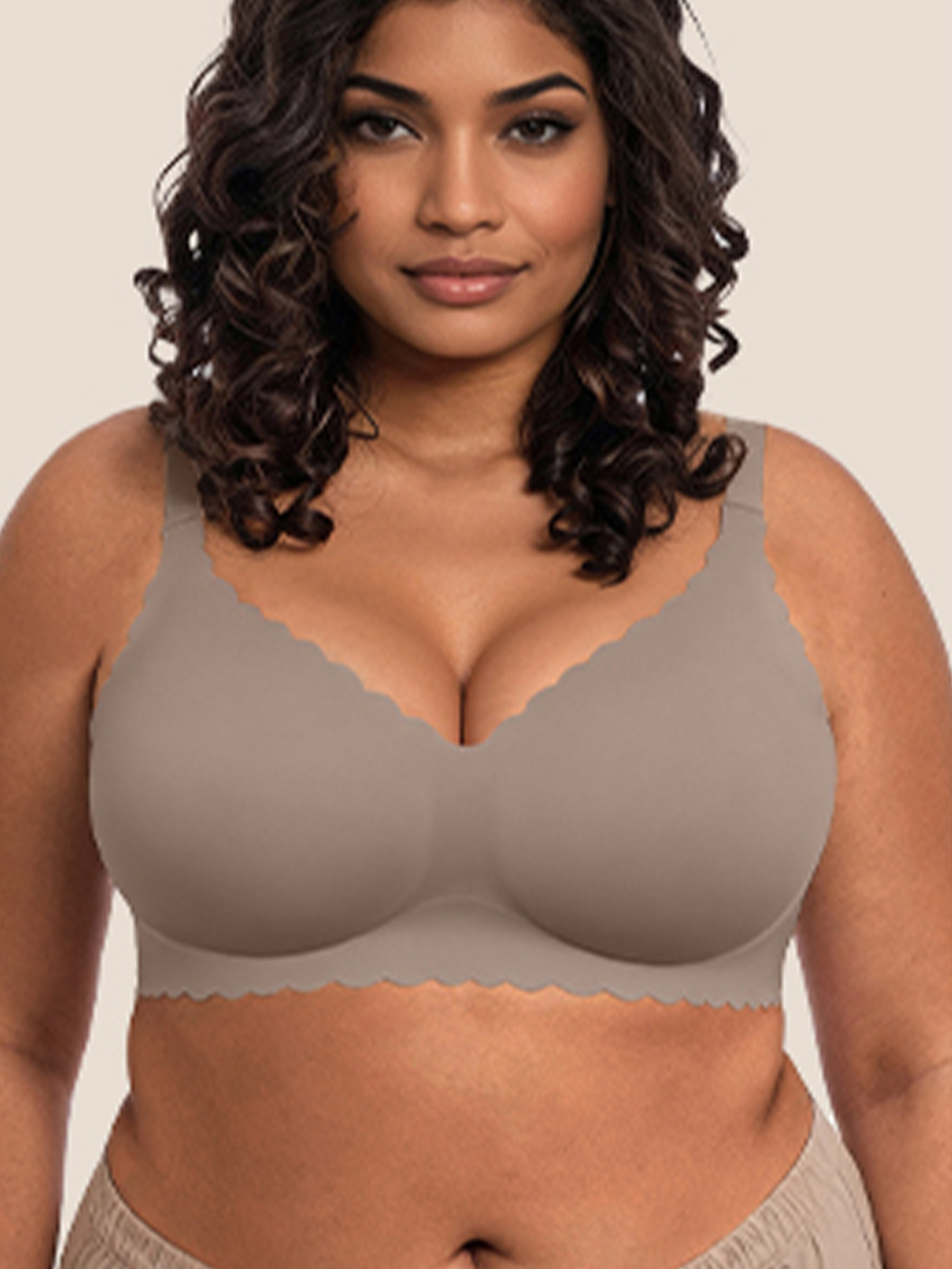Seamless Jelly Wireless Bra