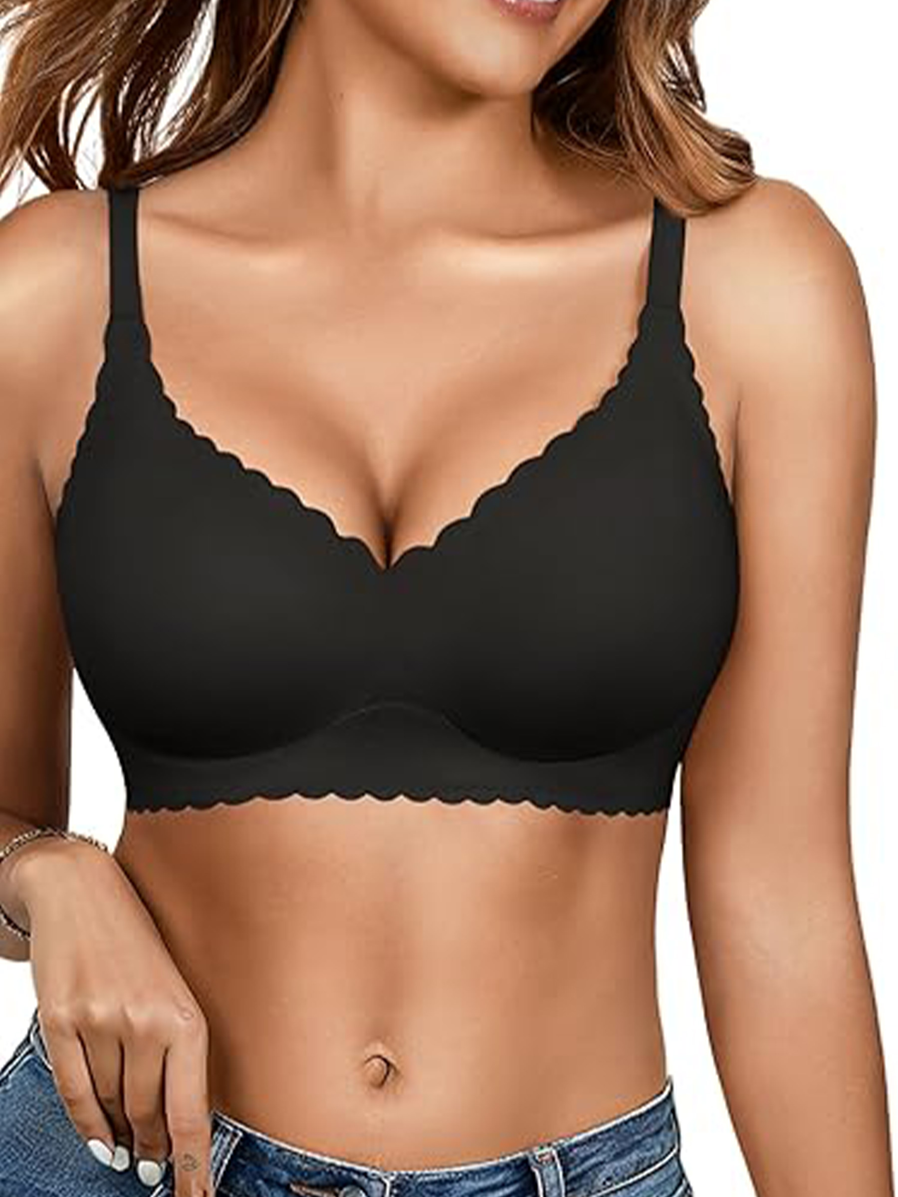 Seamless Jelly Wireless Bra