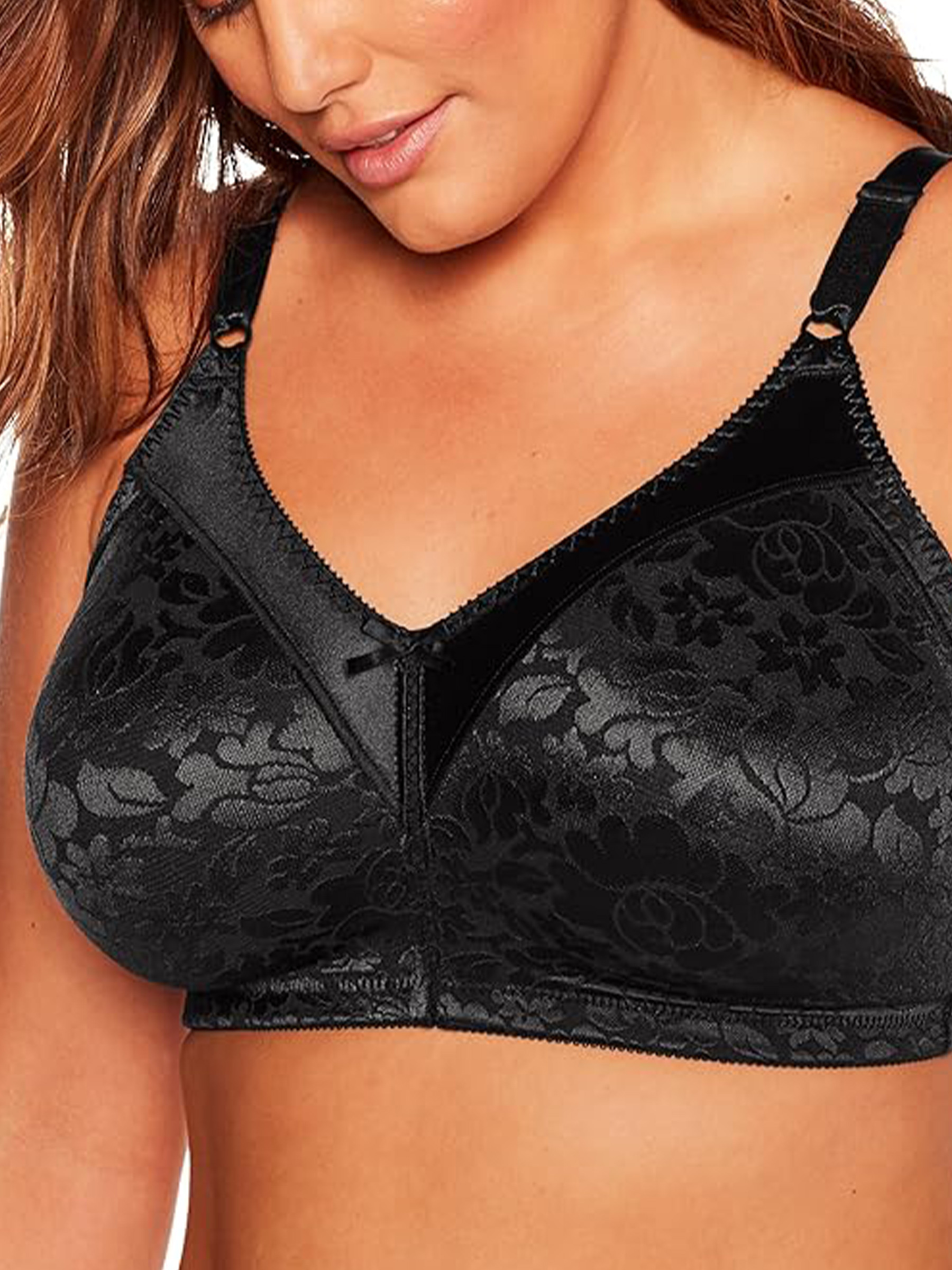 Lace Jacquard Wireless Bra