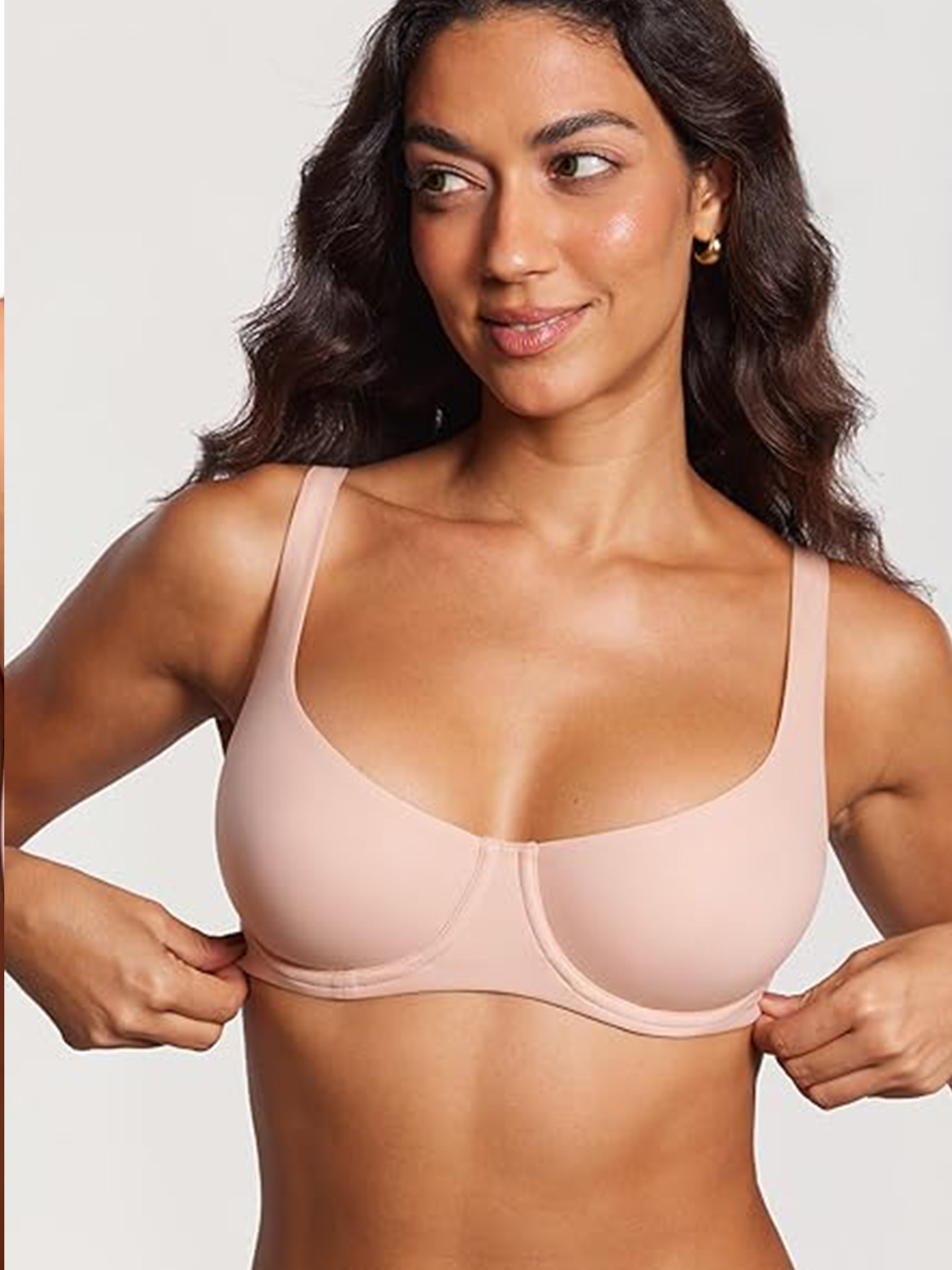 Unlined Balconette Underwire Bra