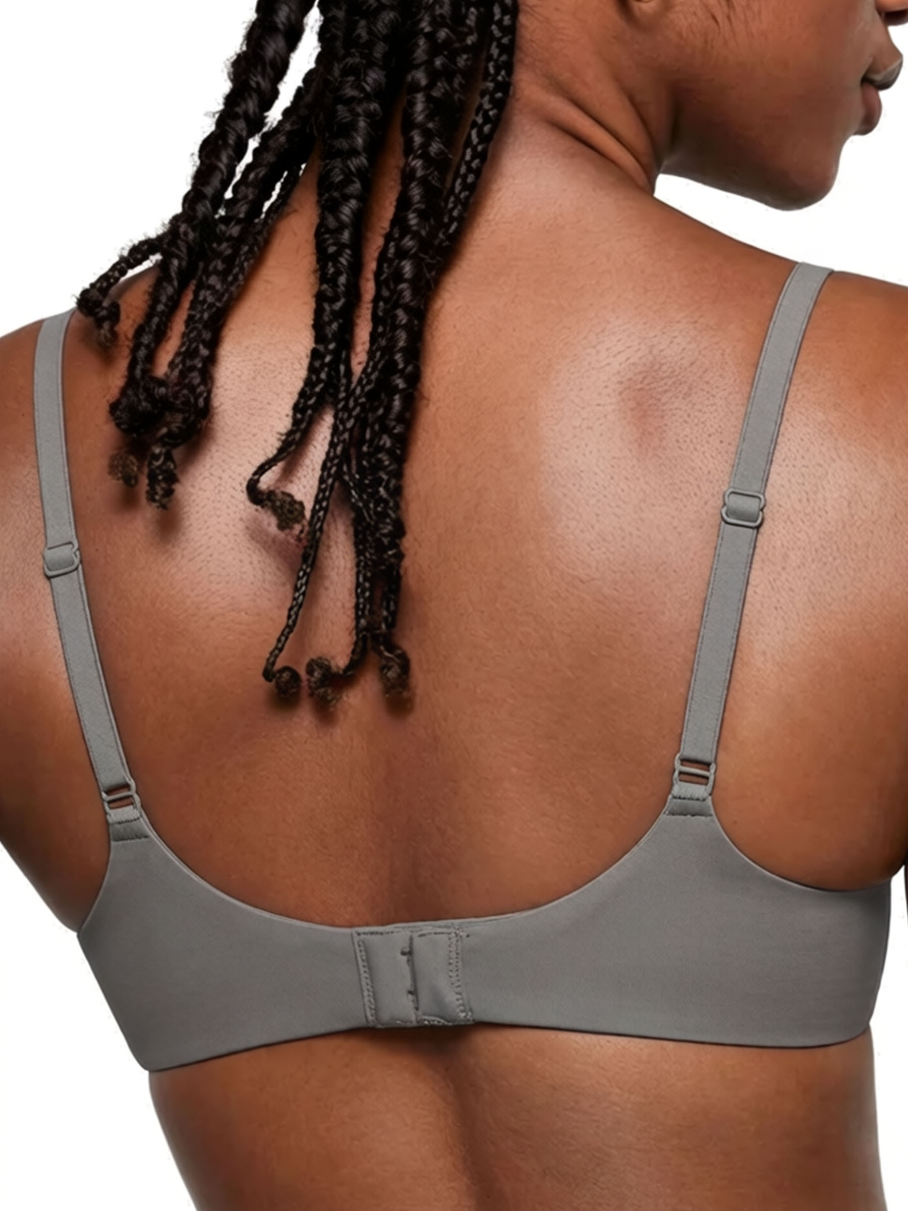 Inbarely Plus Plunge Unlined Underwire Demi Balconette Bra