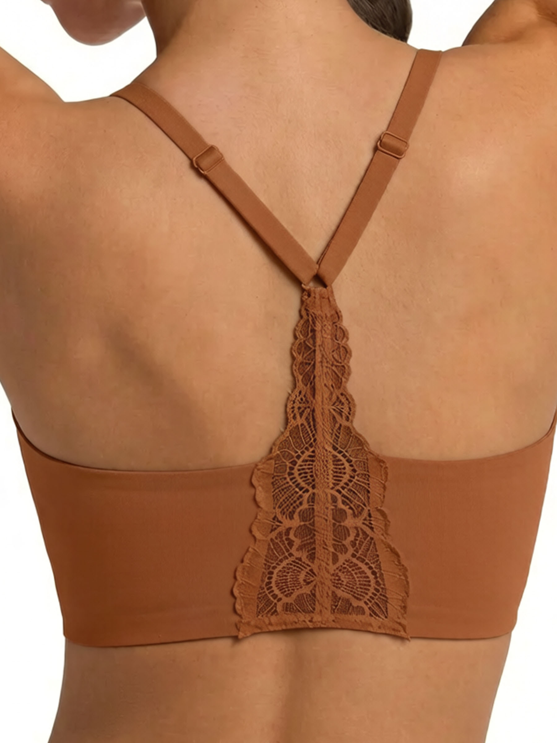 Lace Racerback Wireless Seamless Bralette