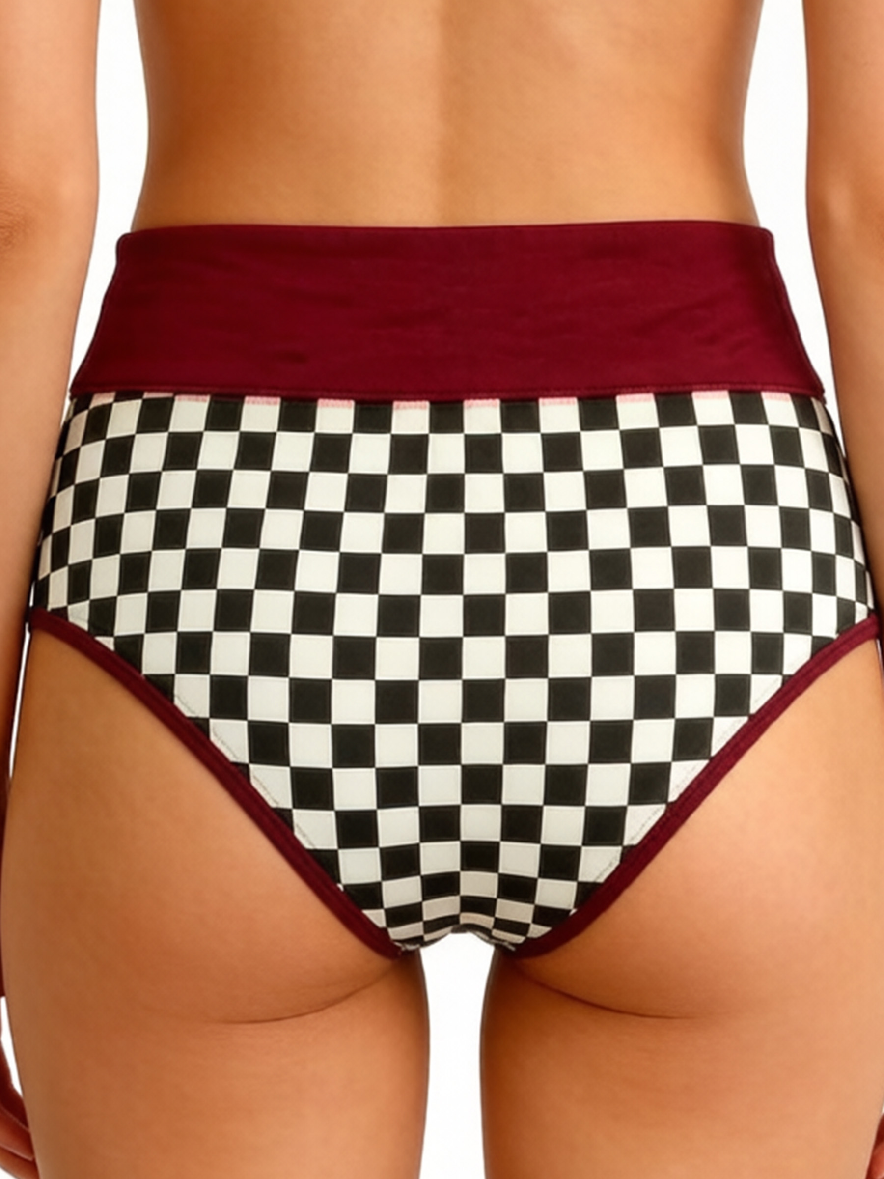 High Waisted Cotton Briefs - Full Coverage Breathable Underwear