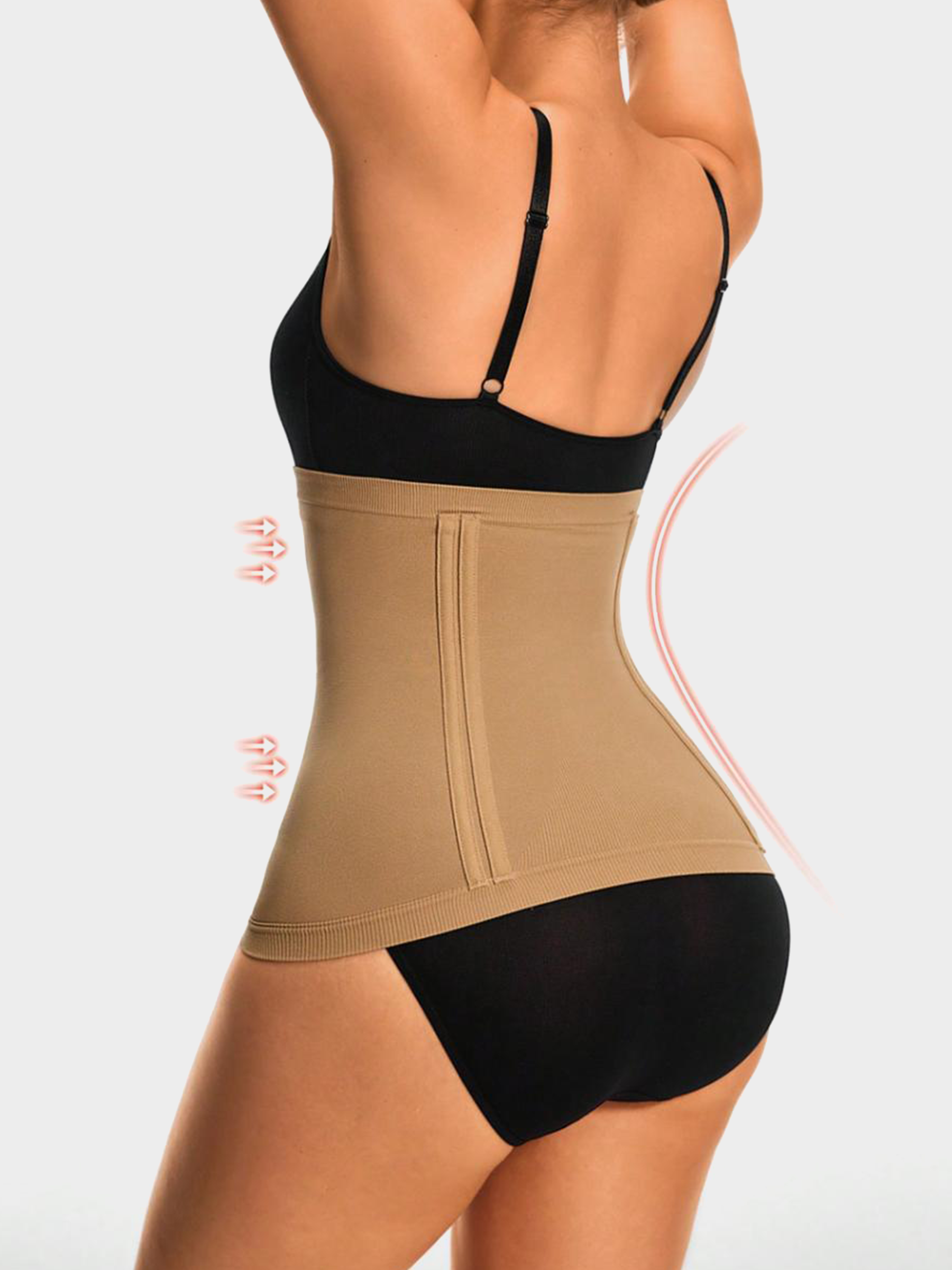 Seamless High-Waist Waist Trainer Tummy Control Shapewear