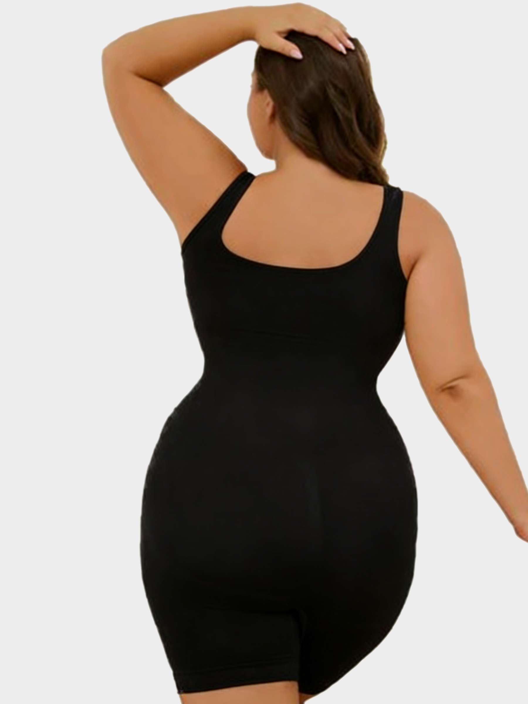 The Full Coverage Mid-Thigh Shaping Bodysuit