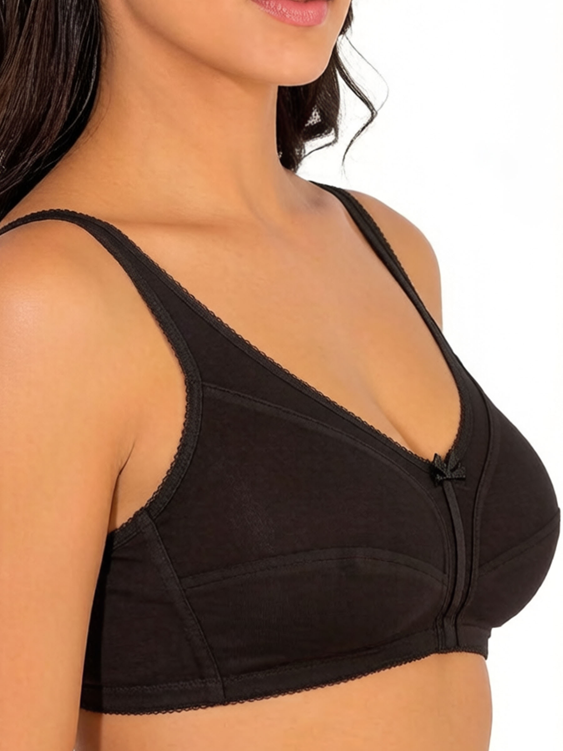Cotton Wire-Free Soft Cup Bra