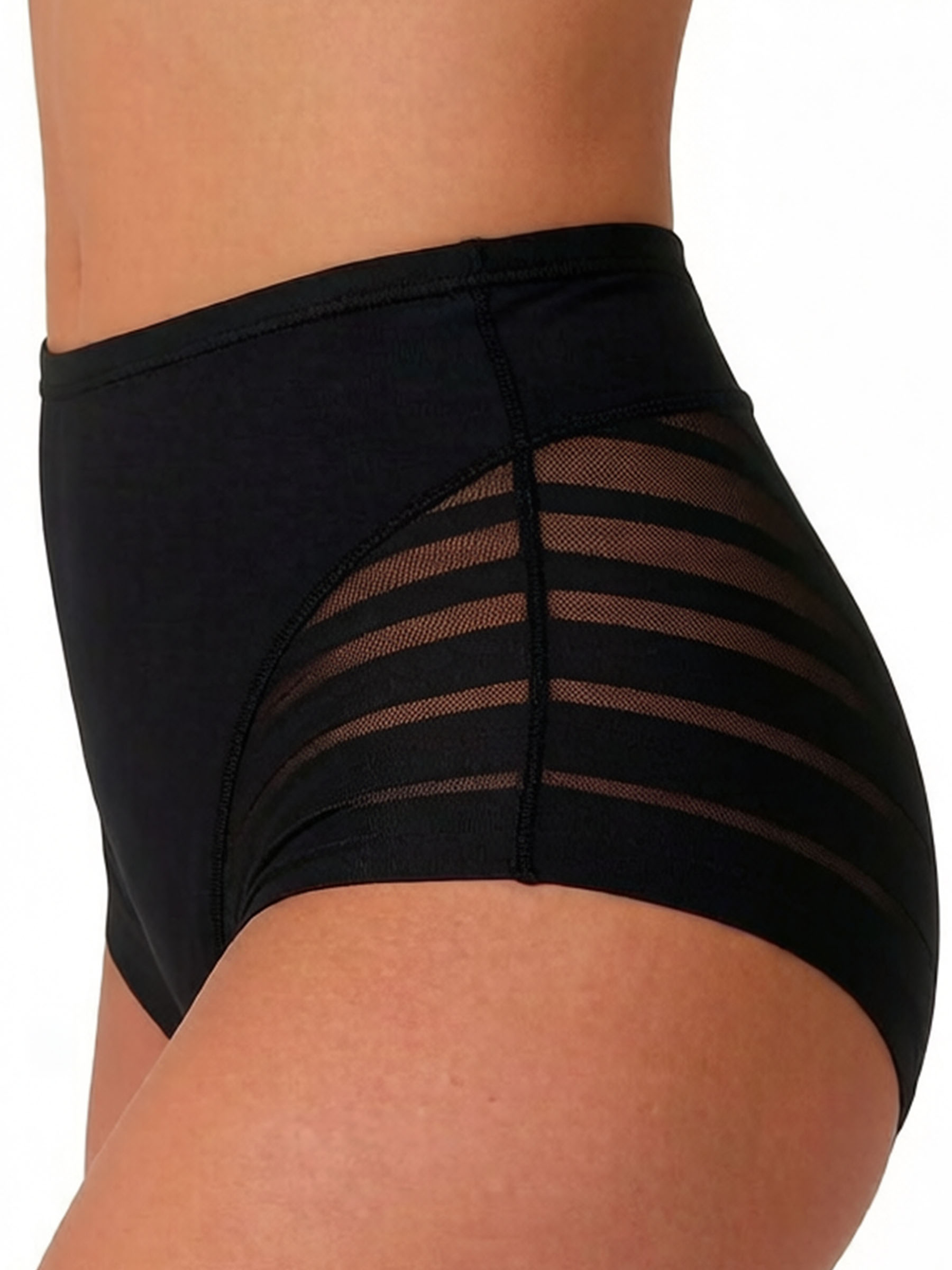 High Waisted Seamless Lace Shapewear - Tummy Control & Butt-Lift Underwear