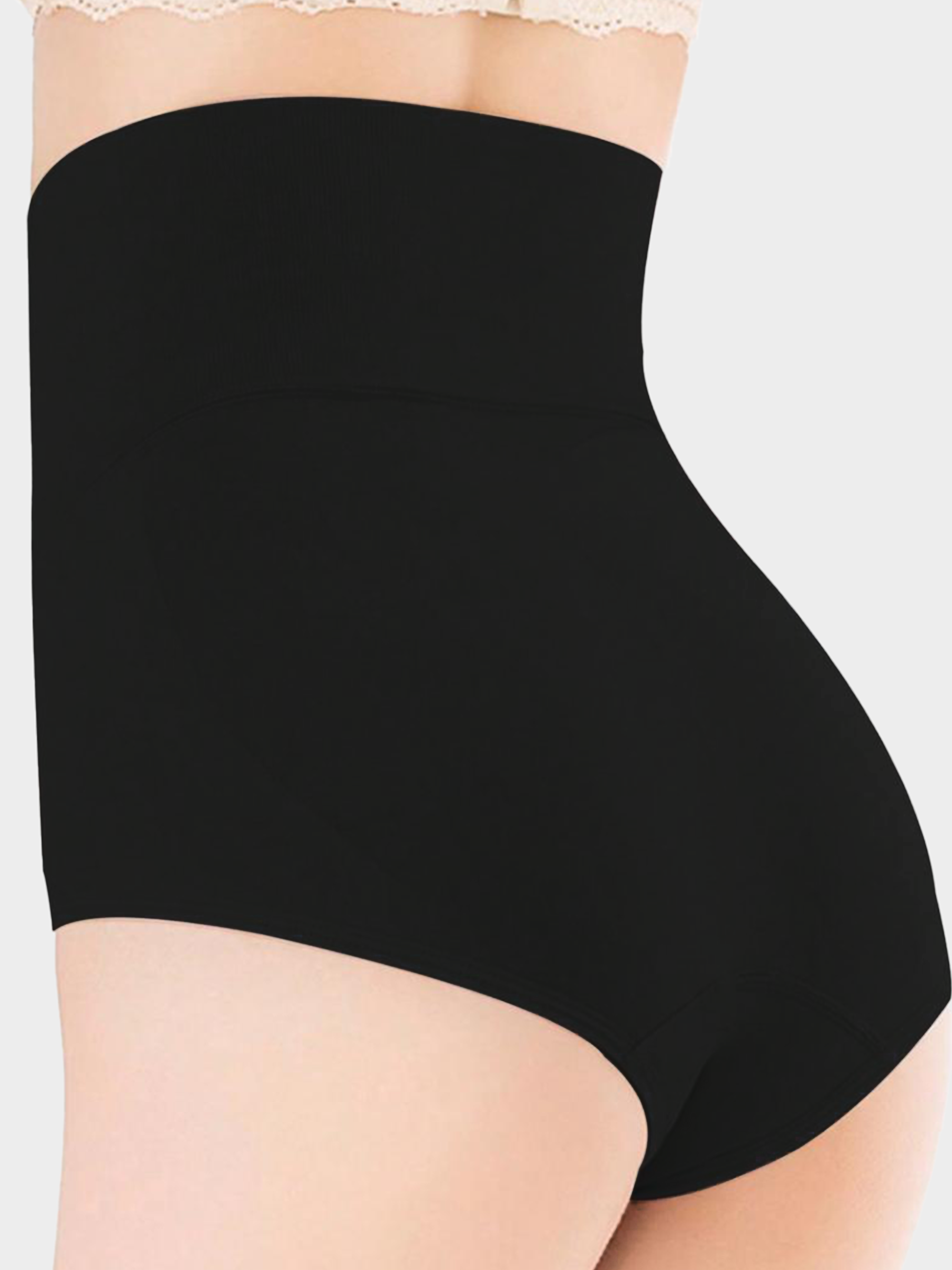 Seamless High-Waist Tummy Control Briefs