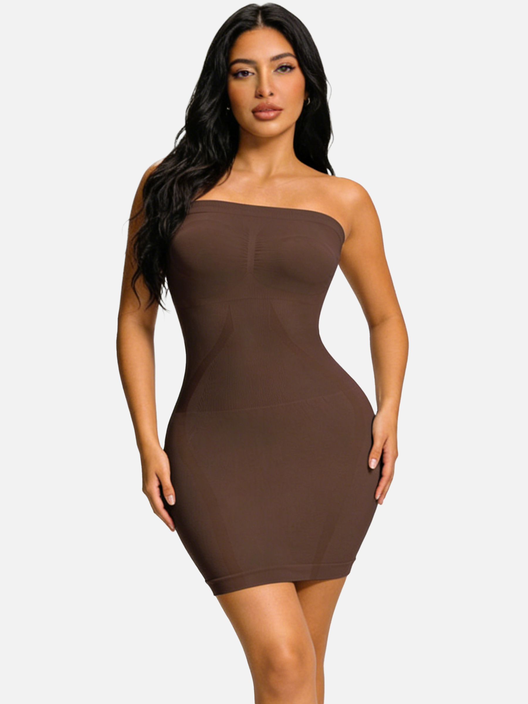 The Smoothing Strapless Shapewear Slip Dress