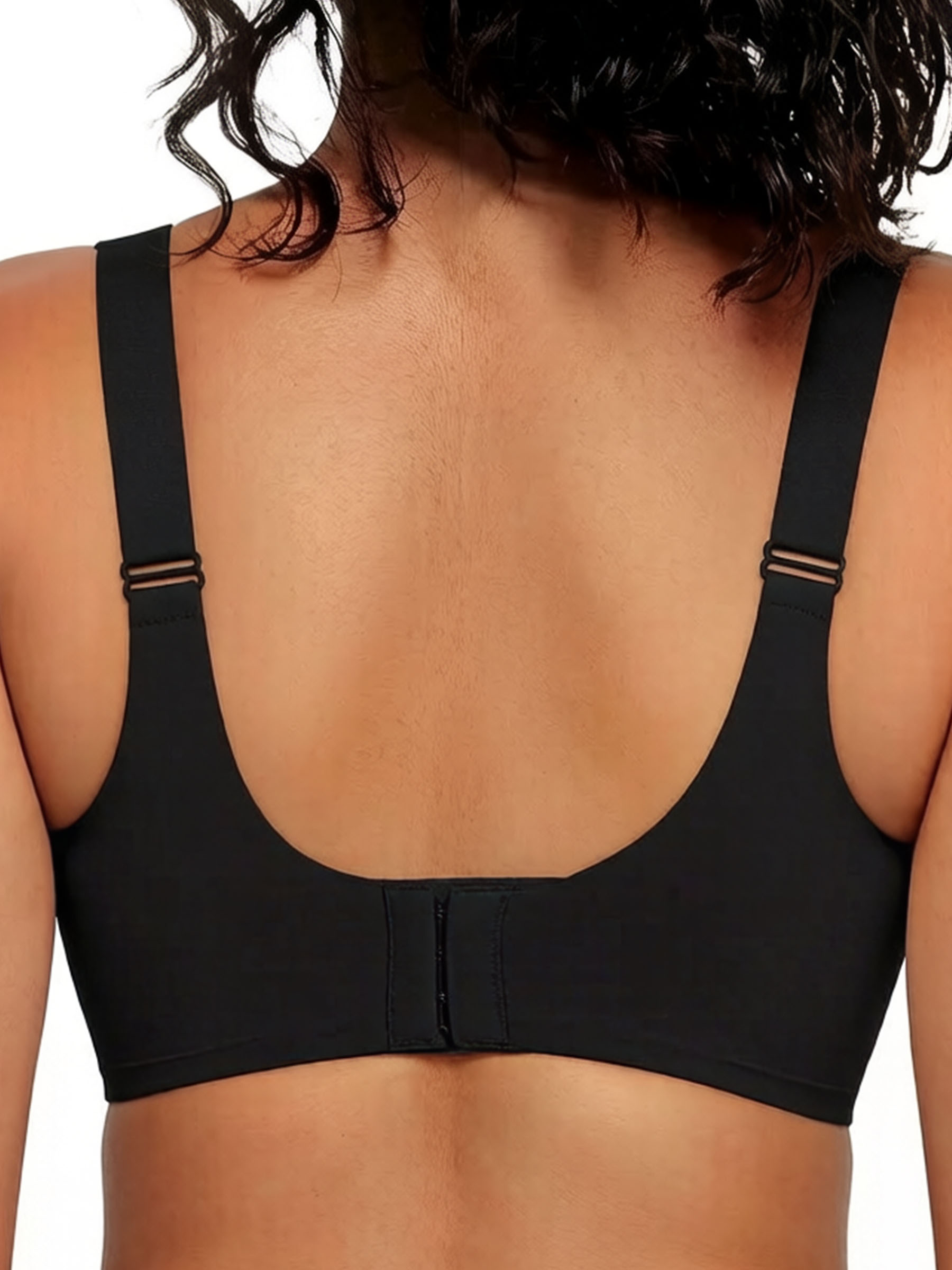 Wireless V-Neck Seamless T-Shirt Bra