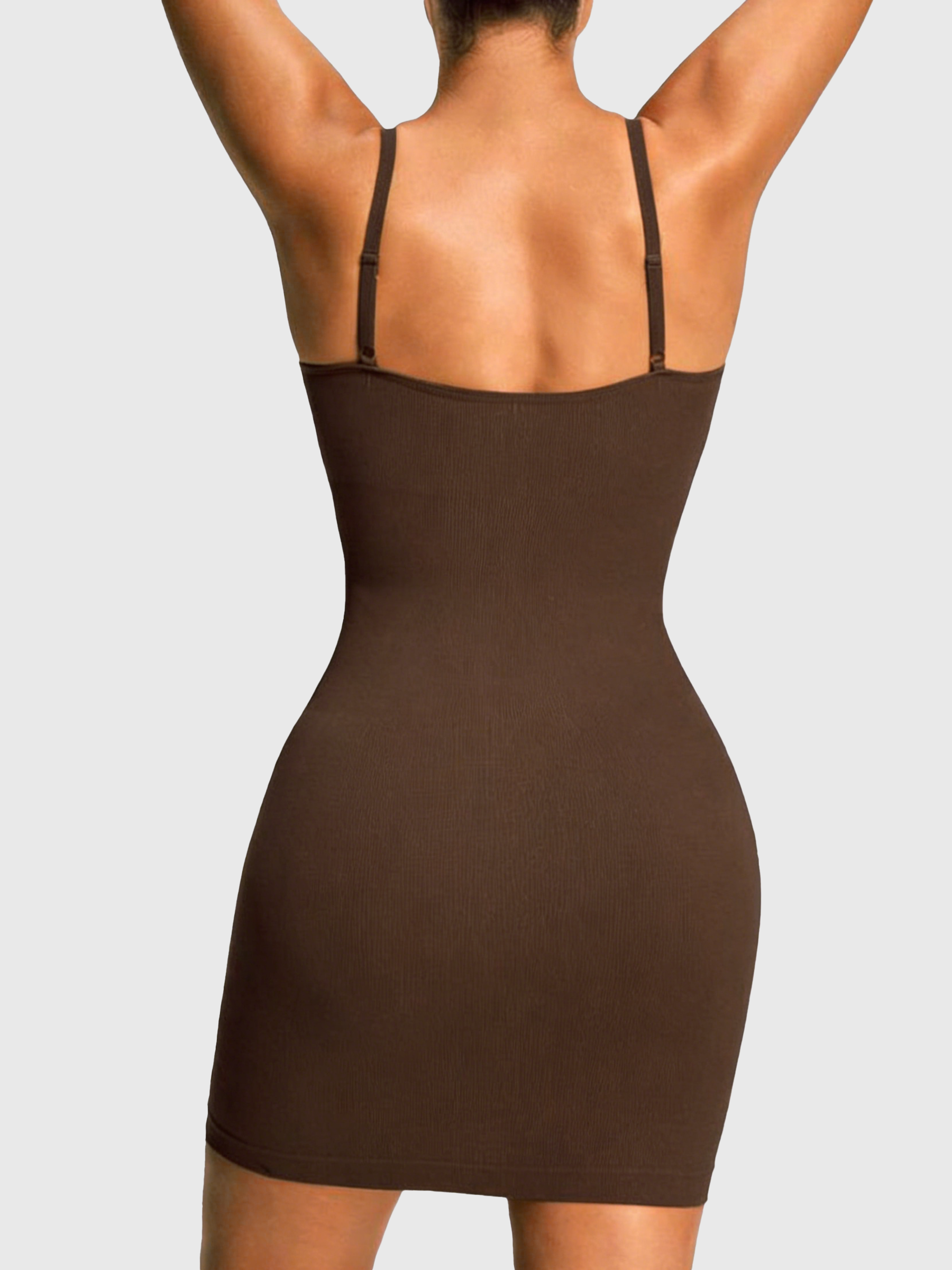 The Spaghetti Strap Shaping Mini Slip Dress