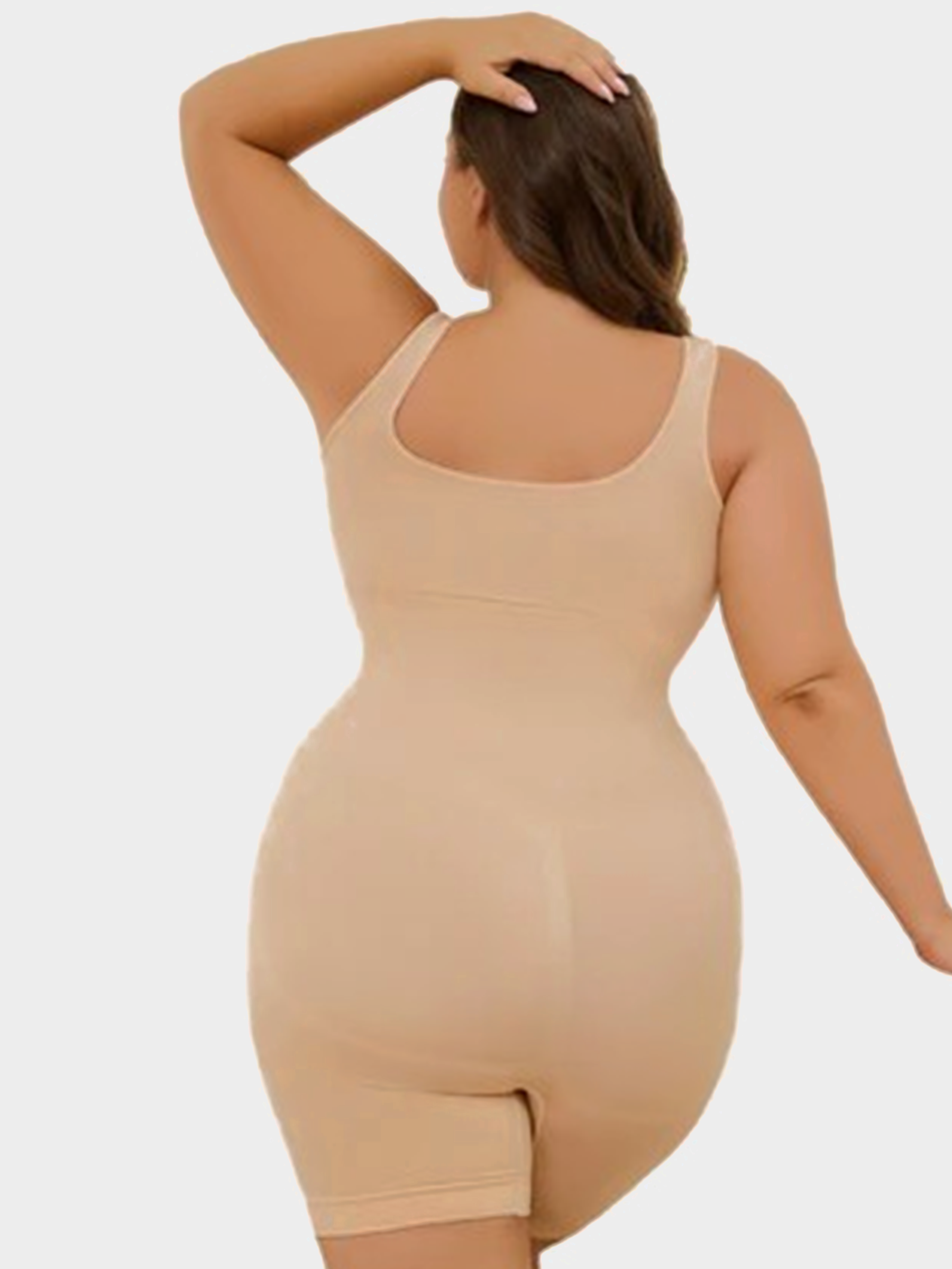 The Full Coverage Mid-Thigh Shaping Bodysuit