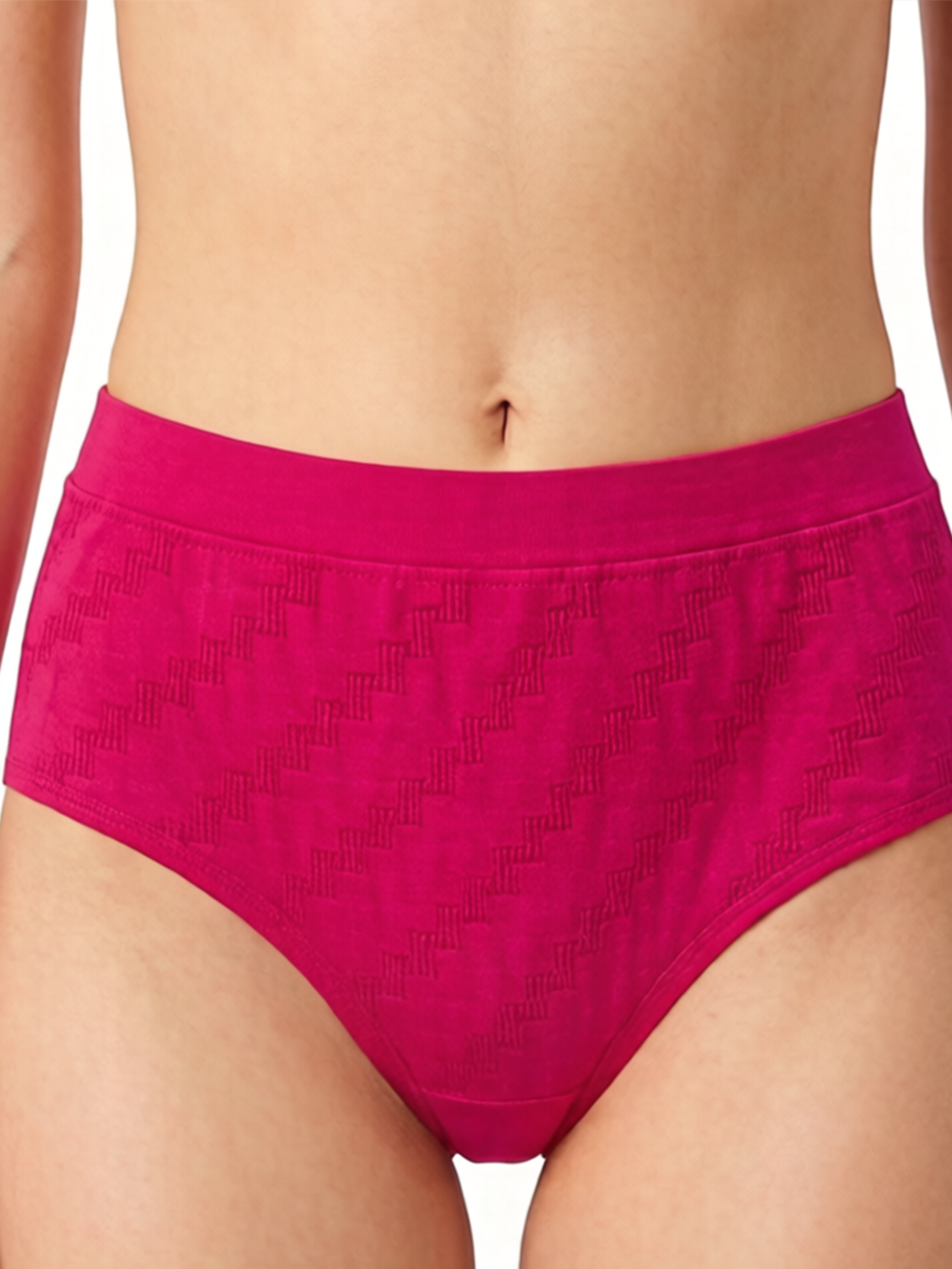 Seamless Mid-Waist Cheeky Briefs - Breathable Casual Plain Underwear