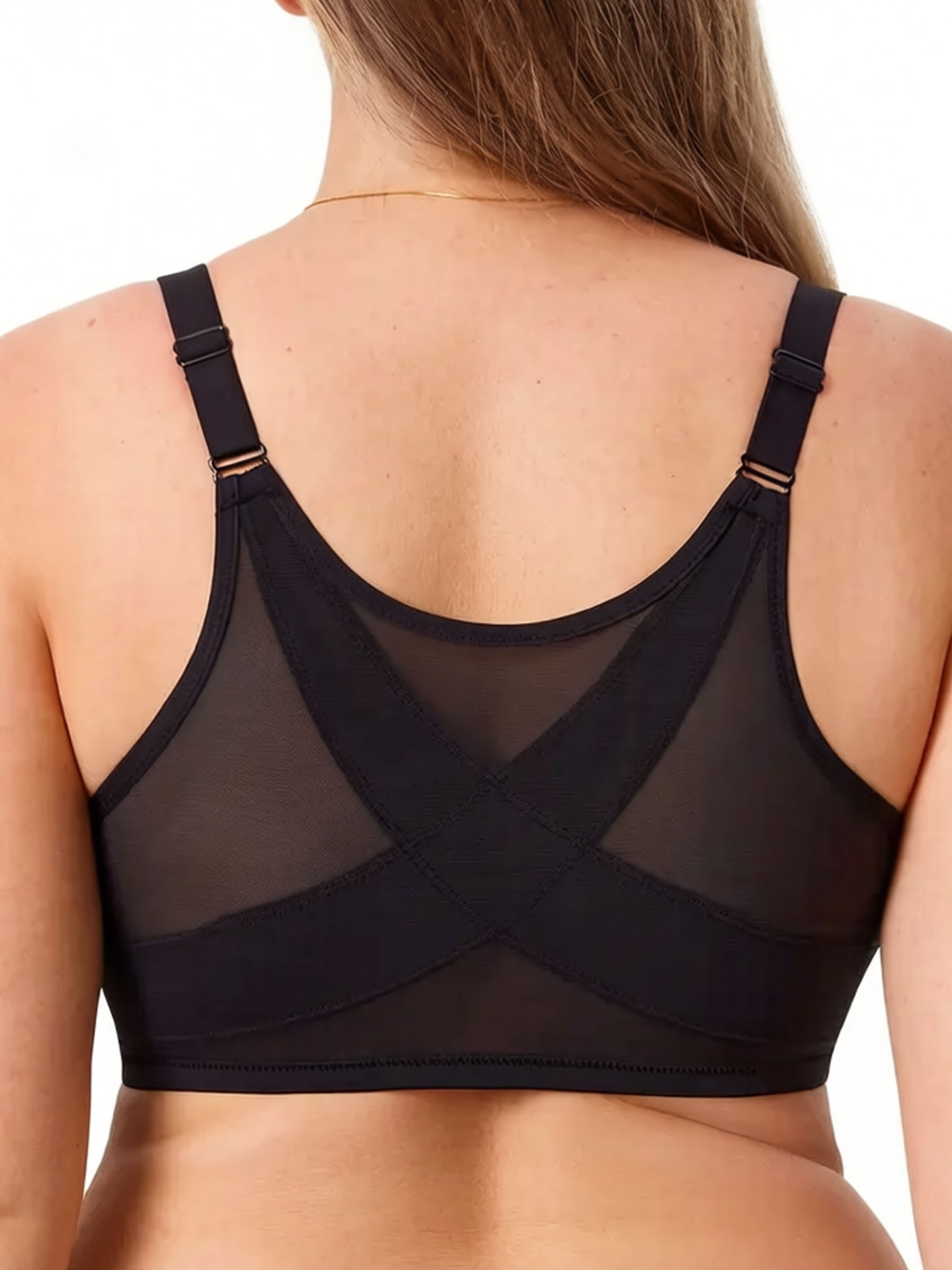 Front Closure Lace Full Coverage Underwire Bra