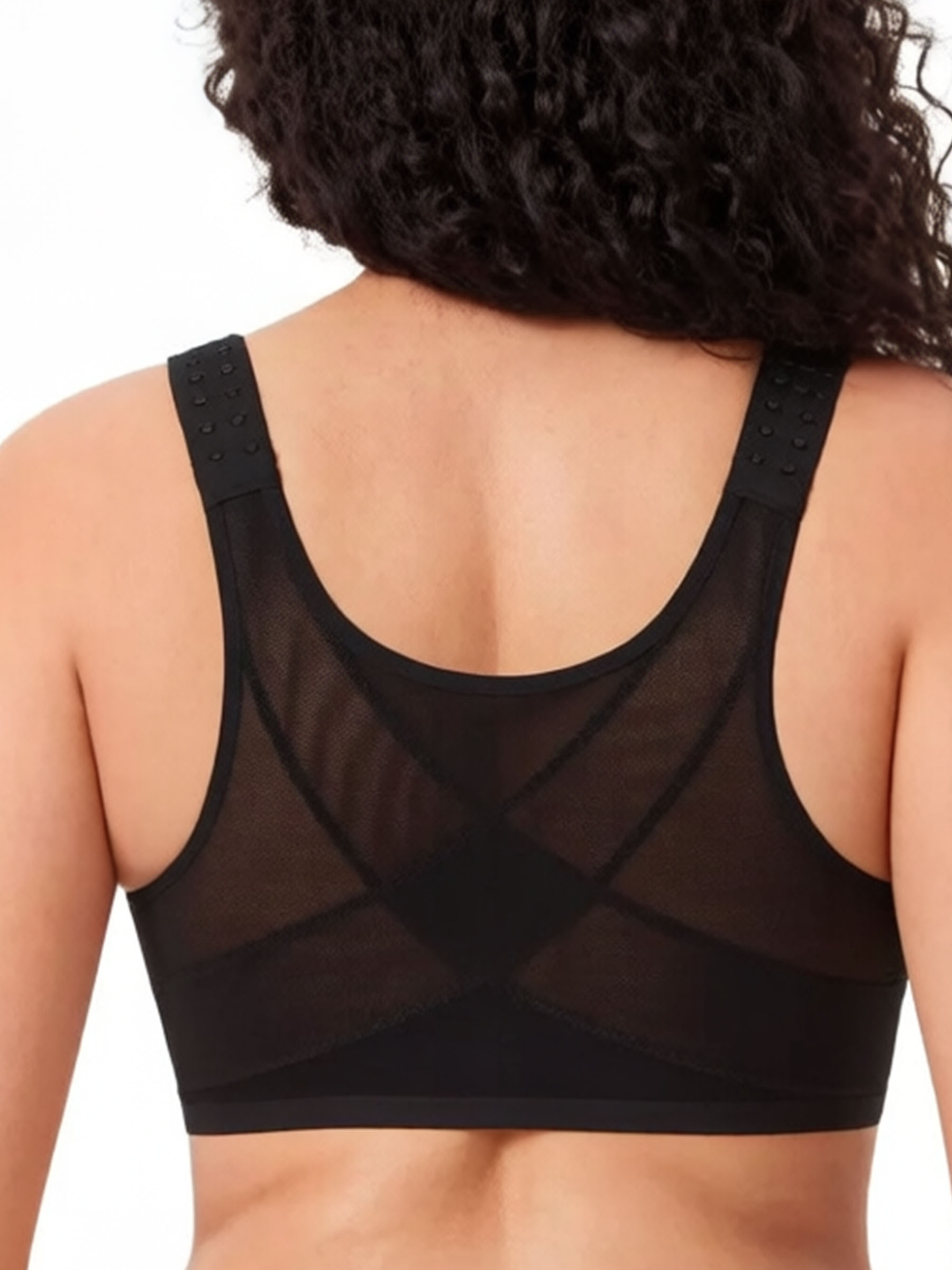 Front Closure X-Back Posture Bra