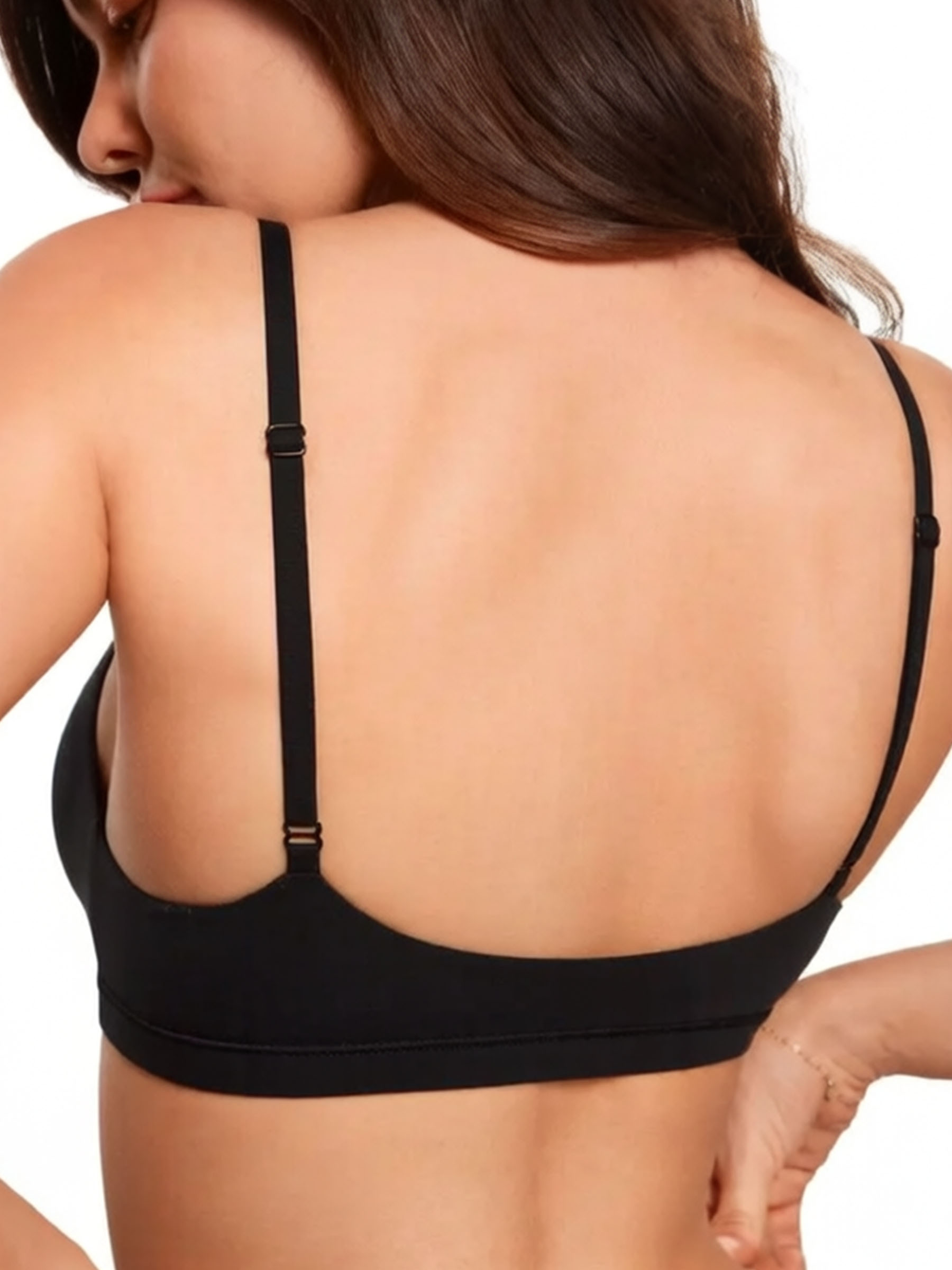 Unlined Seamless Wireless Triangle Bralette