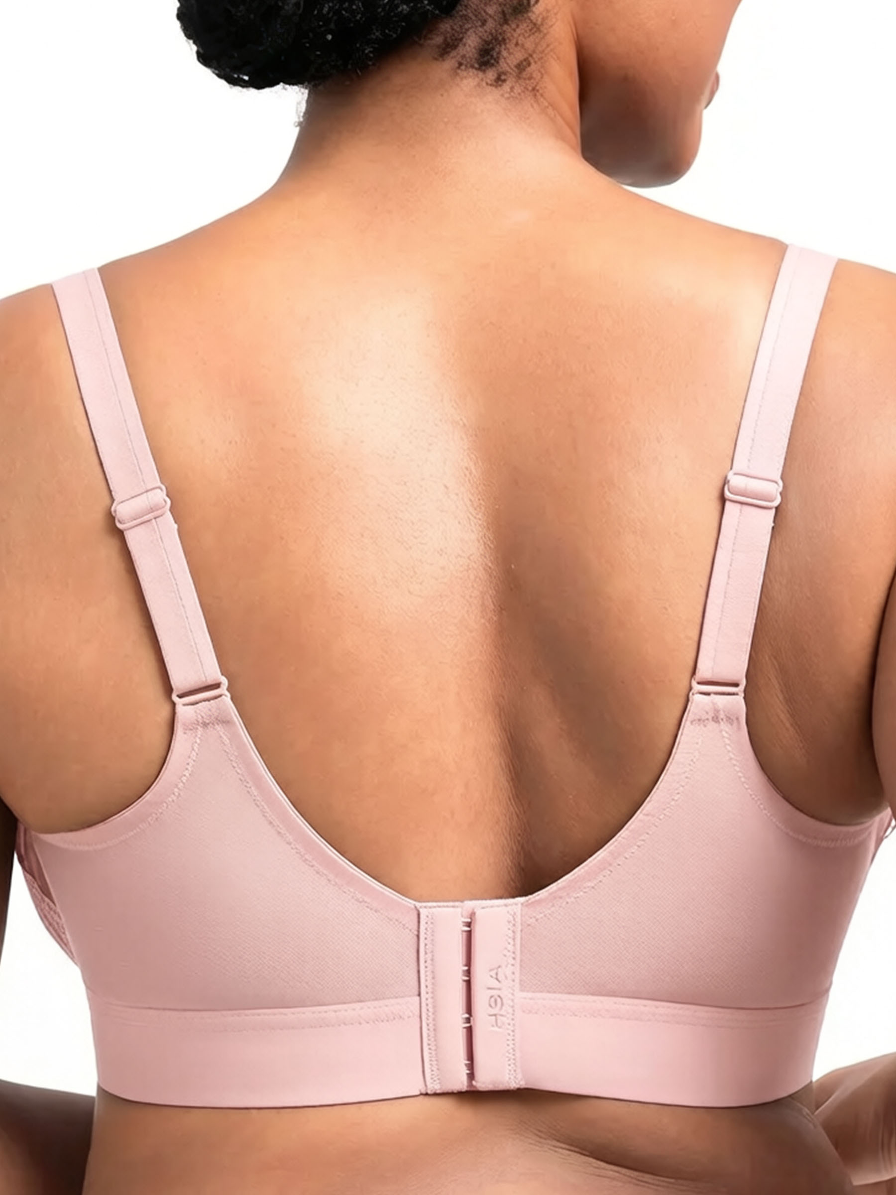 Full Coverage Unlined Underwire Lace Bra for Plus Size