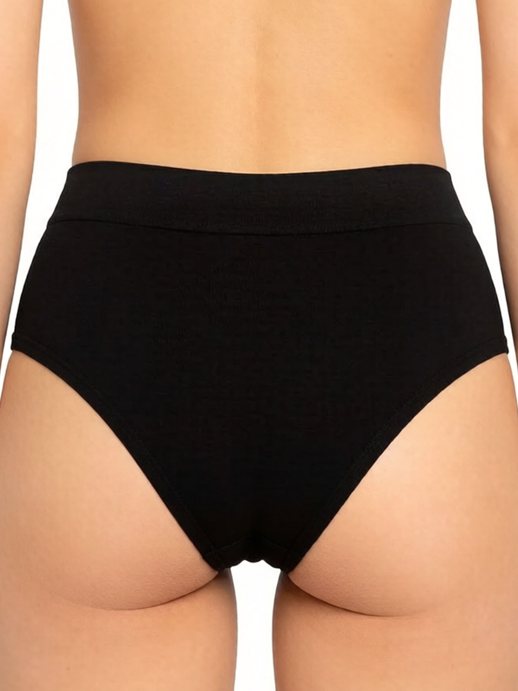 Sporty Stretch Bikini Period Underwear - Heavy Flow Leak-Proof Absorbent Panties