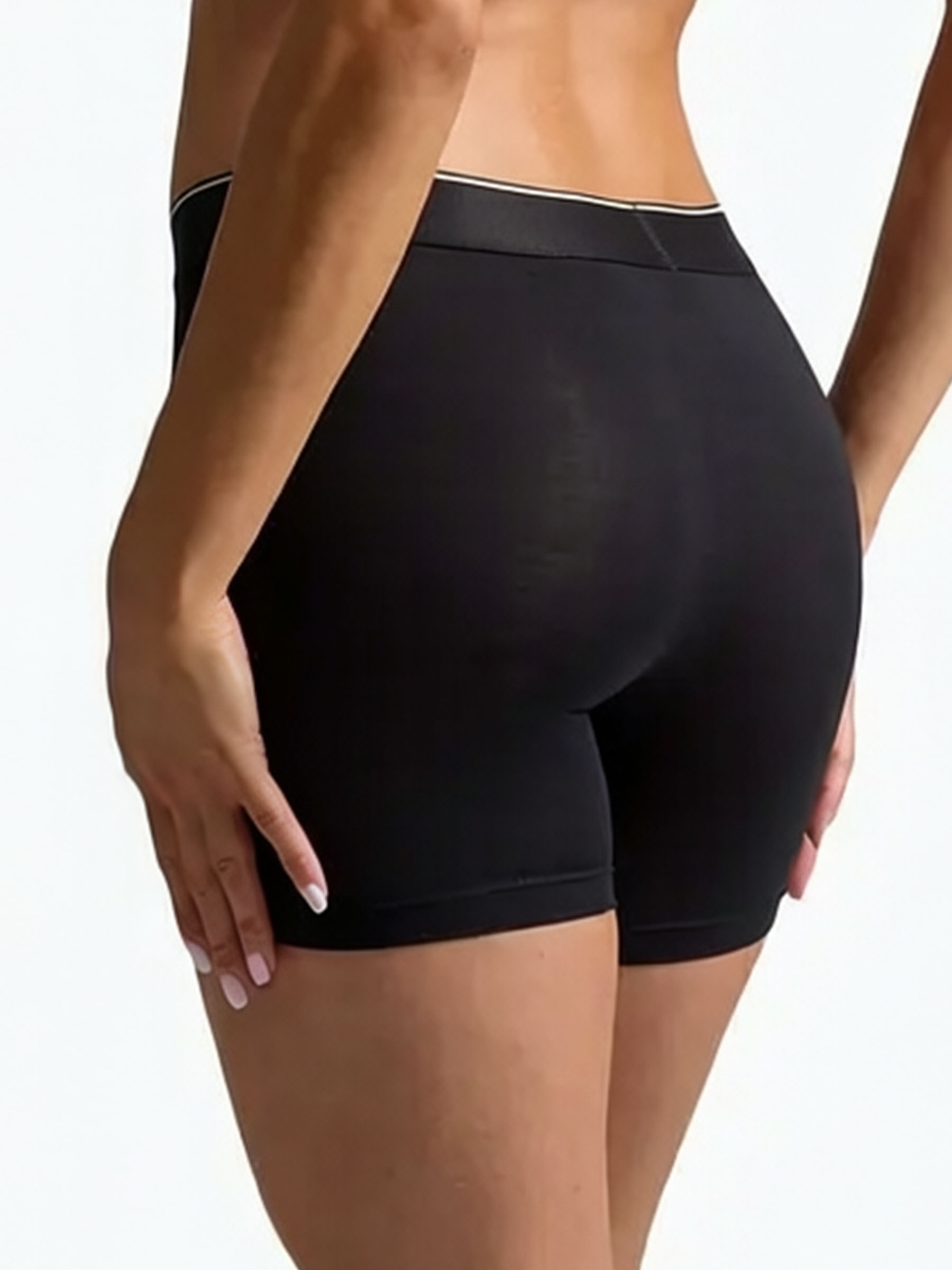 Soft Modal Boxer Briefs for Women - Breathable Mid-Rise Underwear