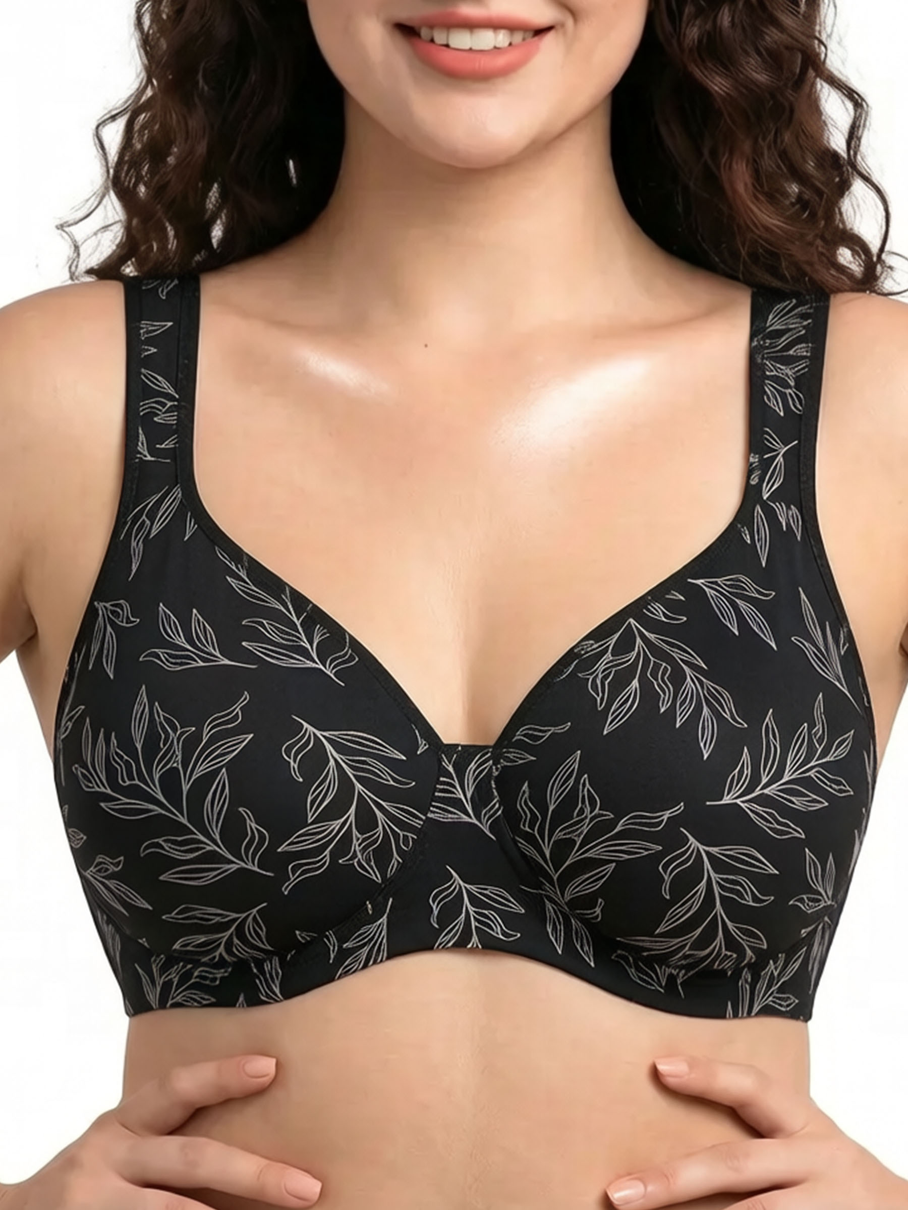 Full Coverage Unlined Underwire Minimizer Everyday Bra